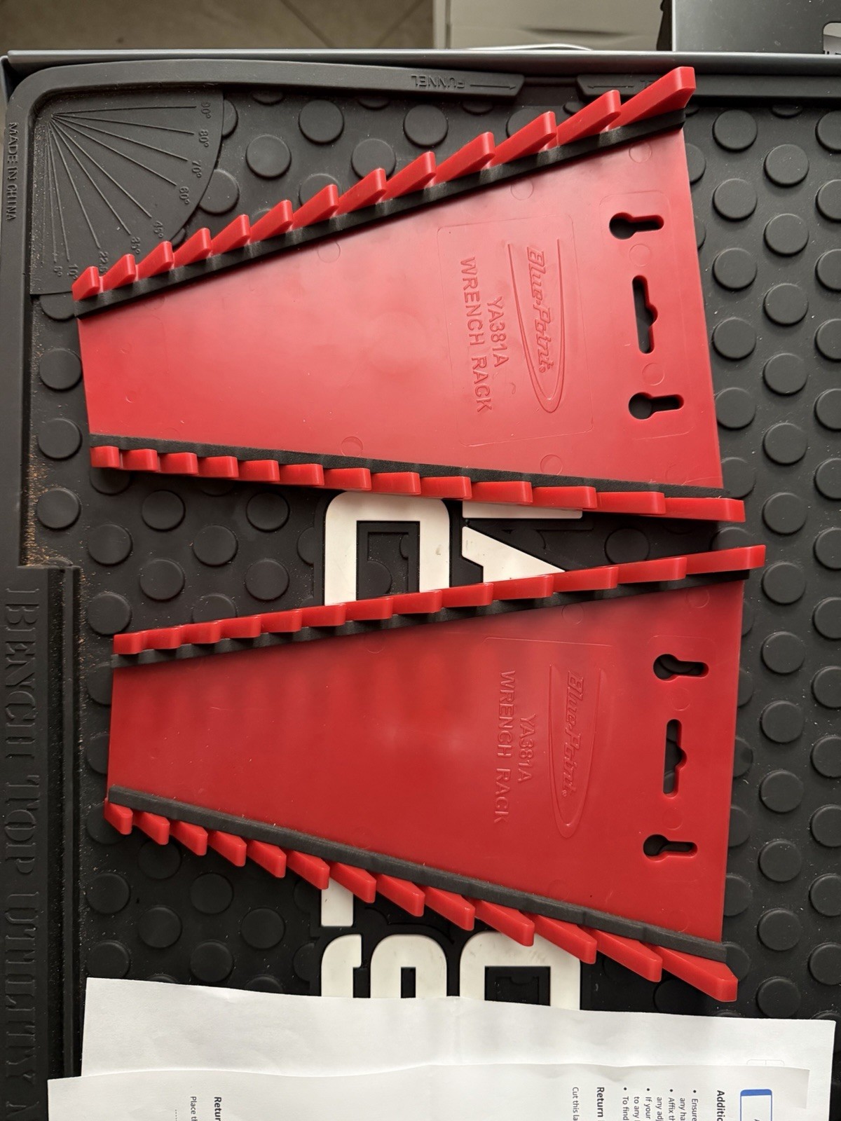 BLUEPOINT / SNAPON Wrench Rack YA381A