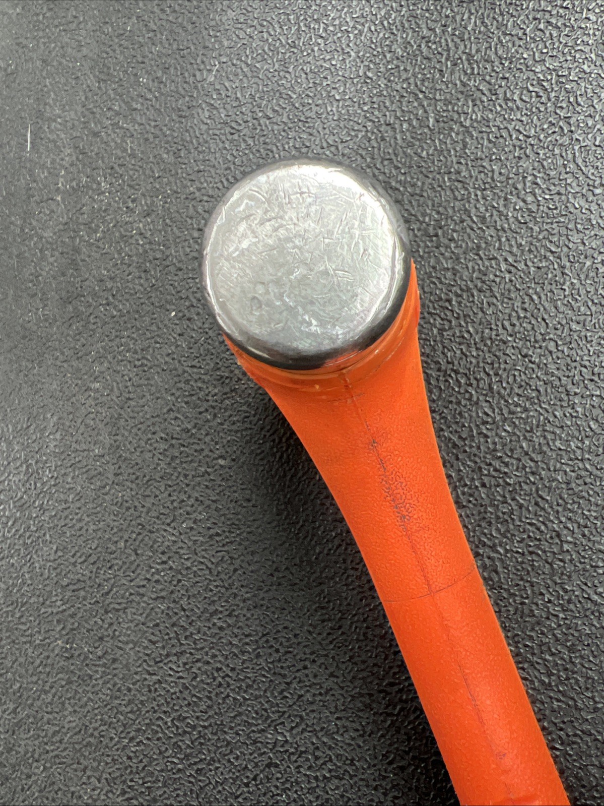 Snap on Tools ORANGE 16oz Soft Grip Dead Blow Ball Peen Hammer HBBD16O 🔥