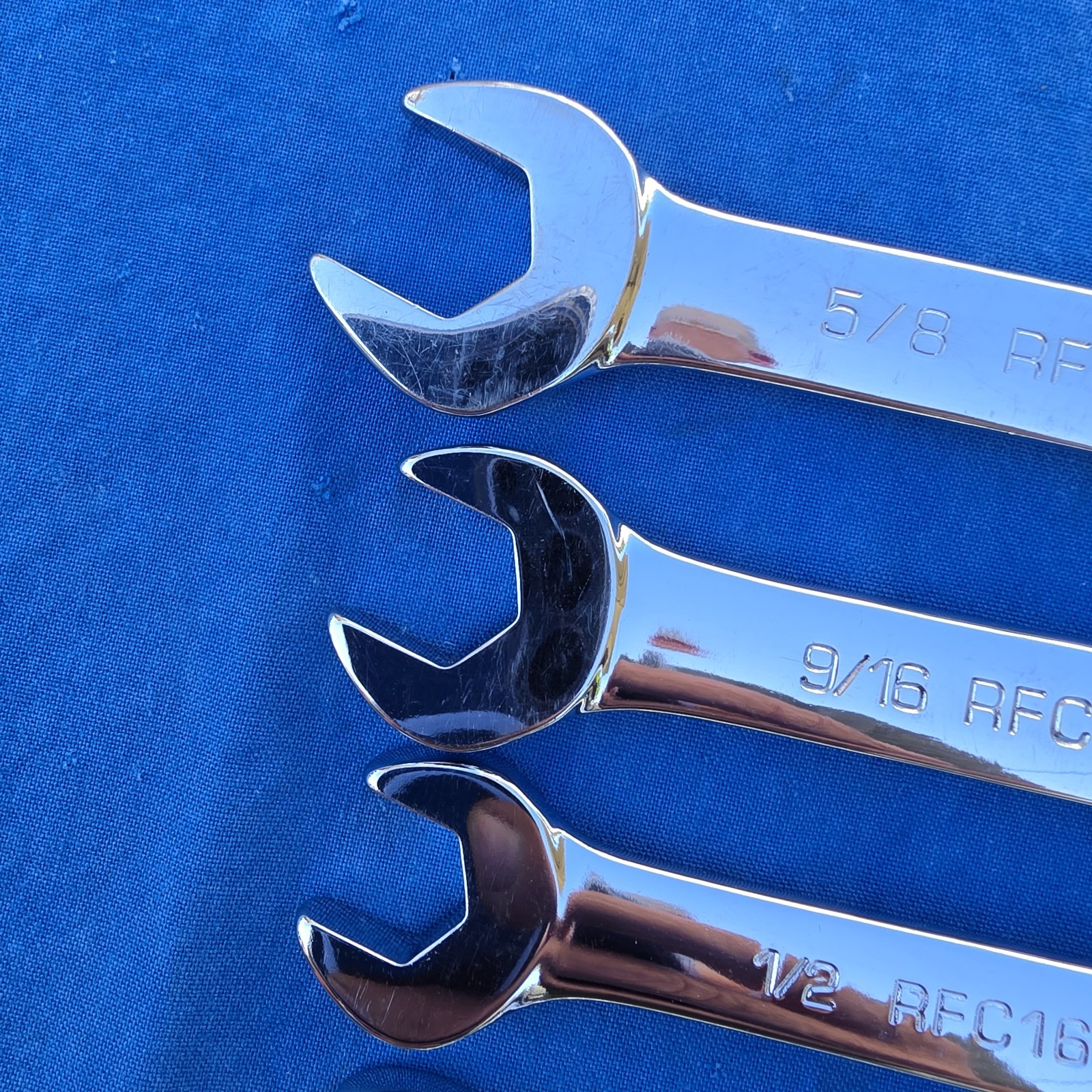 Matco 5pc 3/8” – 5/8” SAE Line Flare Nut Combo Wrench Set