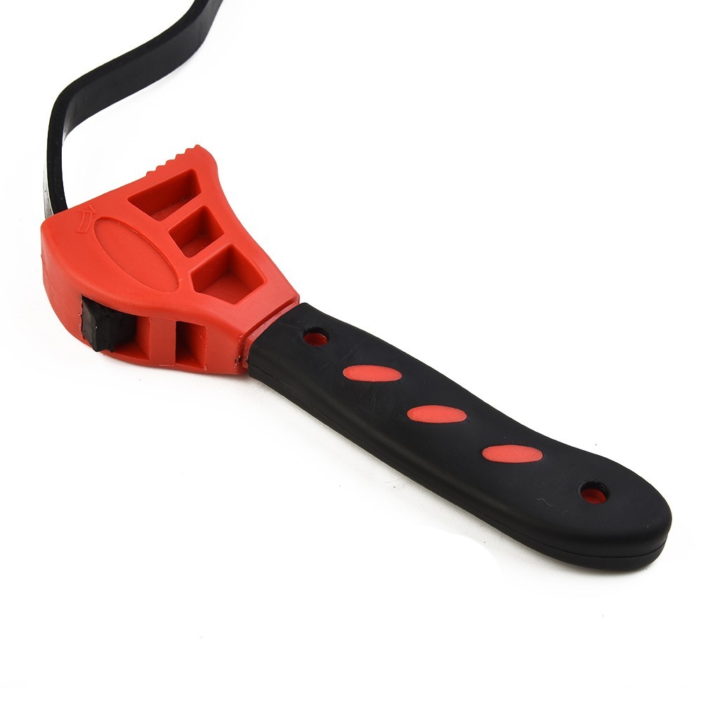 Bottle Opener Repair Tool Wrench Tool Adjustable Rubber Strap Hand Tools