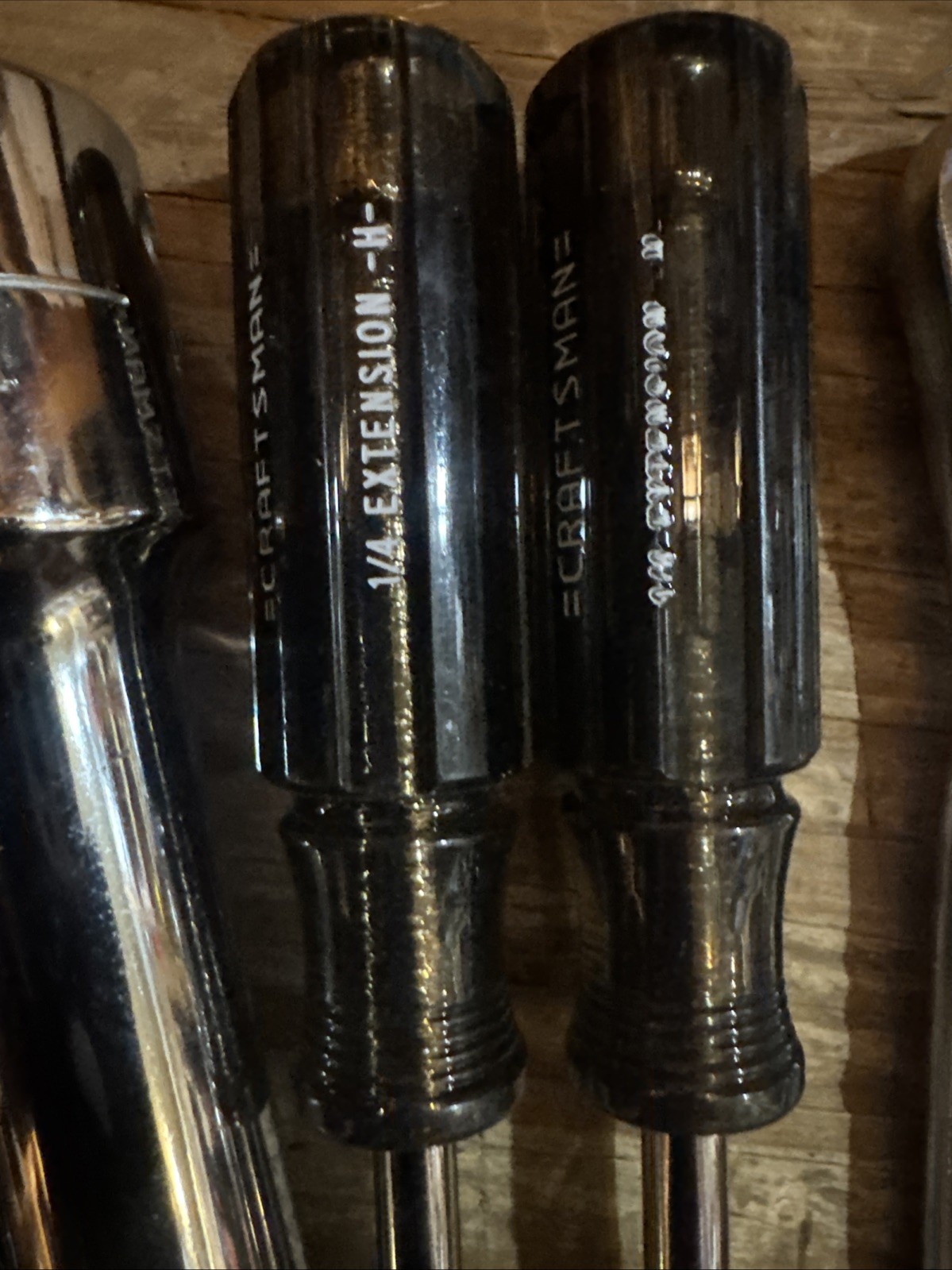 Assorted Craftsman Drive Extension and Adaptors