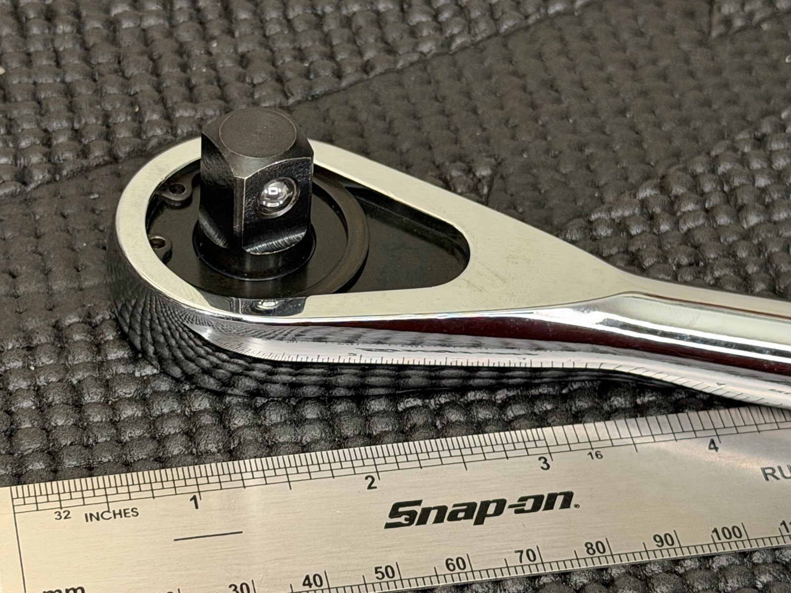 MINT Matco 1/2” Drive Ratchet 88 Tooth 10” Long Chrome Handle USA🇺🇸 – CFR108