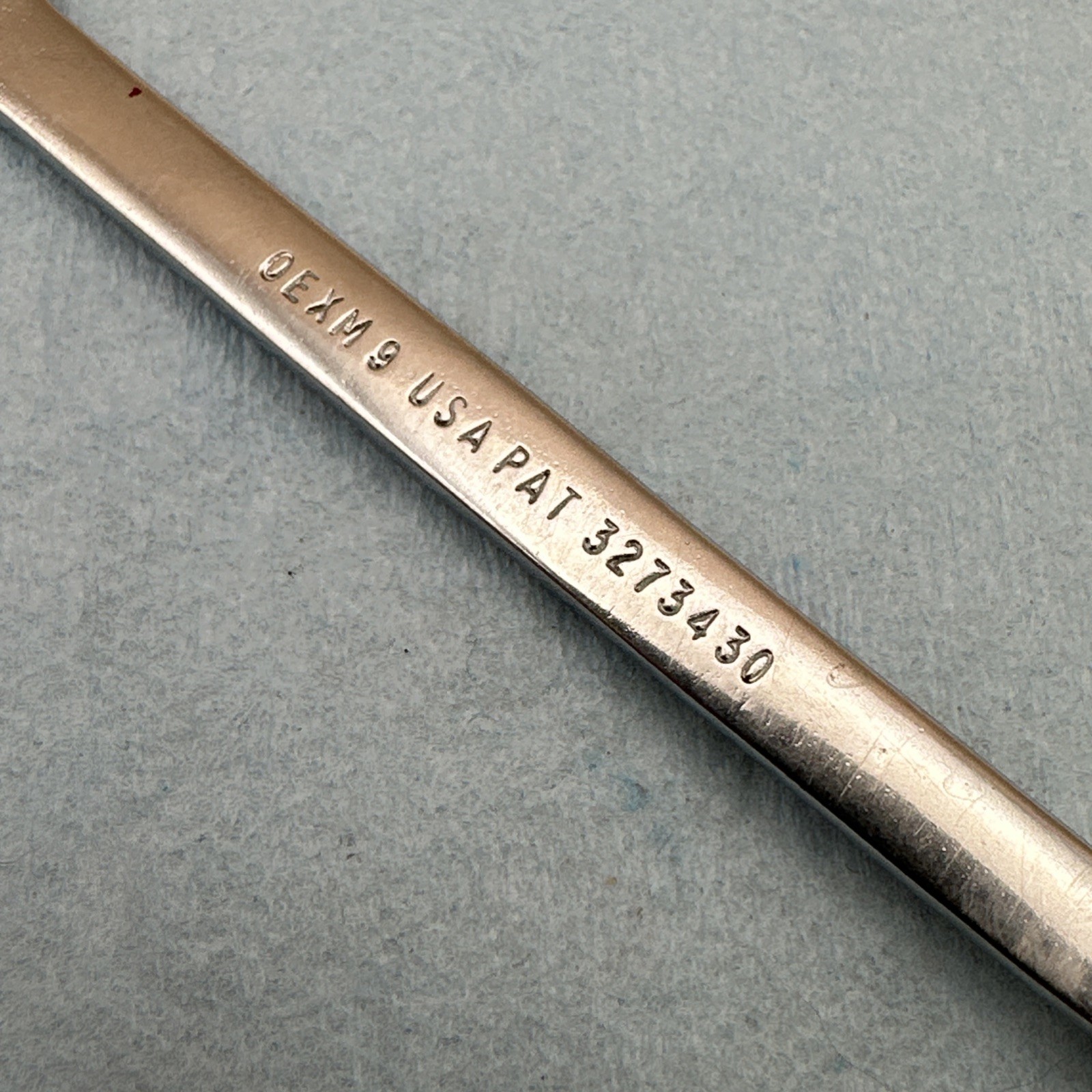 Vintage Snap On 9mm 12 Point Combination Wrench OEXM9 USA
