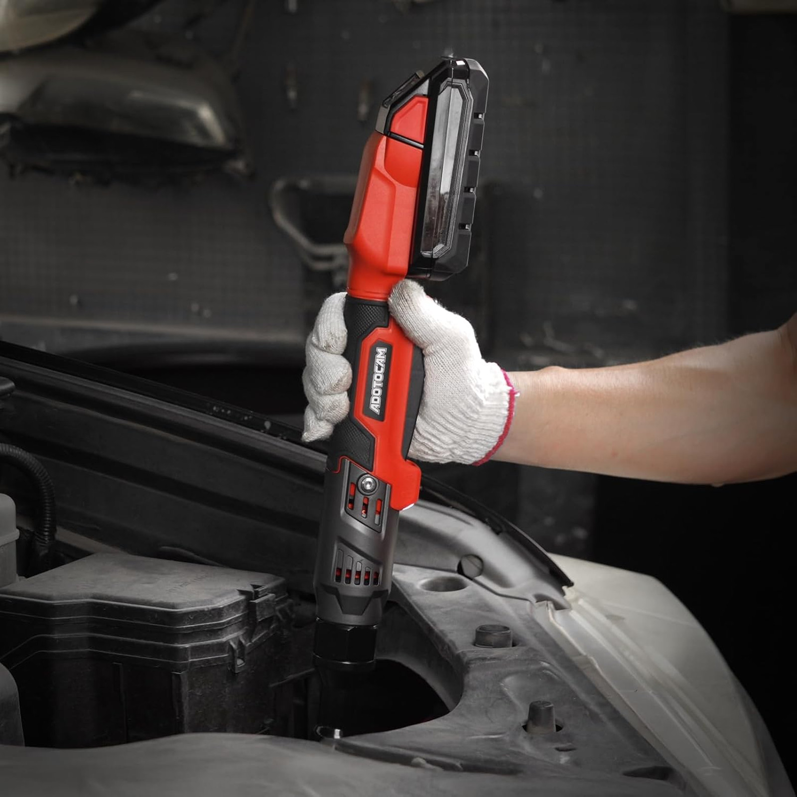 3/8″ Cordless Ratchet Wrench for Milwaukee 18V Battery(Tool