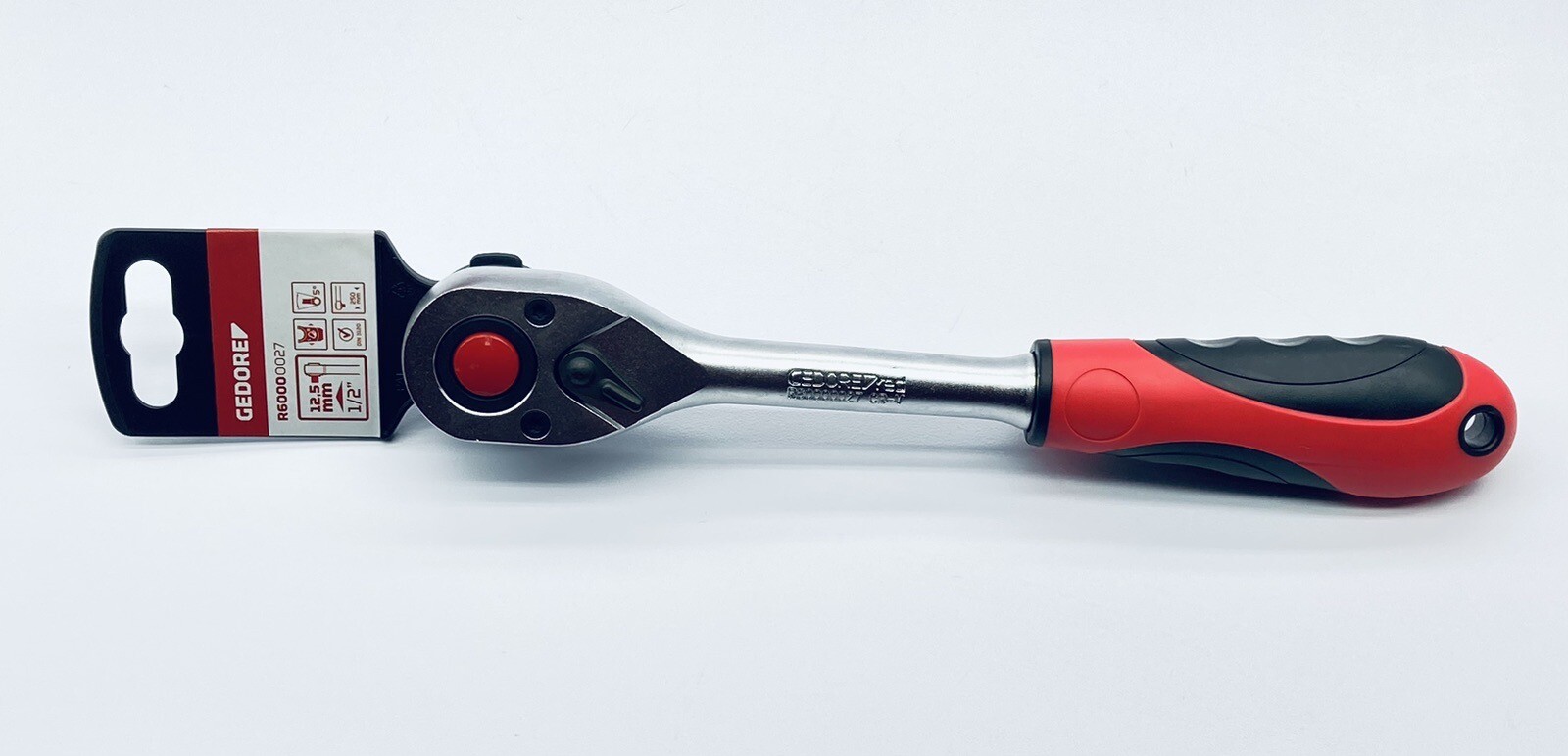 UNUSED GEDORE RED R60000027 2K REVERSIBLE RATCHET 1/2″ LENGTH 17mm TO 32mm SET