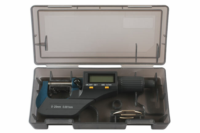 Laser 6221 Digital Micrometer 0 – 25mm
