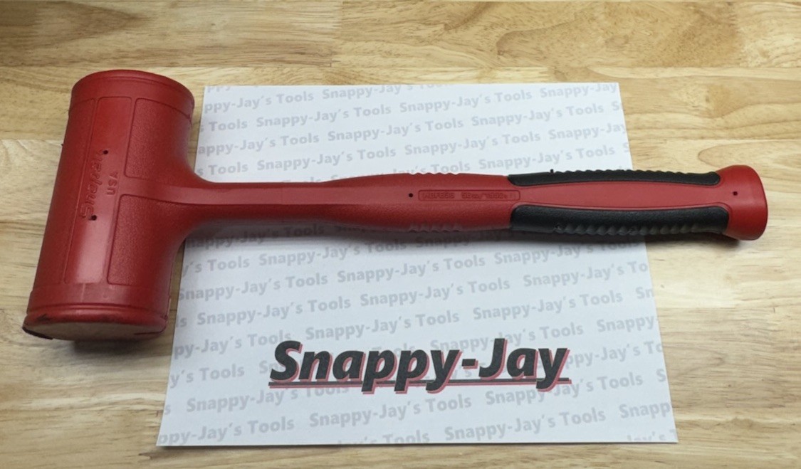 Snap-on Tools USA USED RED 56 Ounce Soft Grip Dead Blow Hammer HBFE56