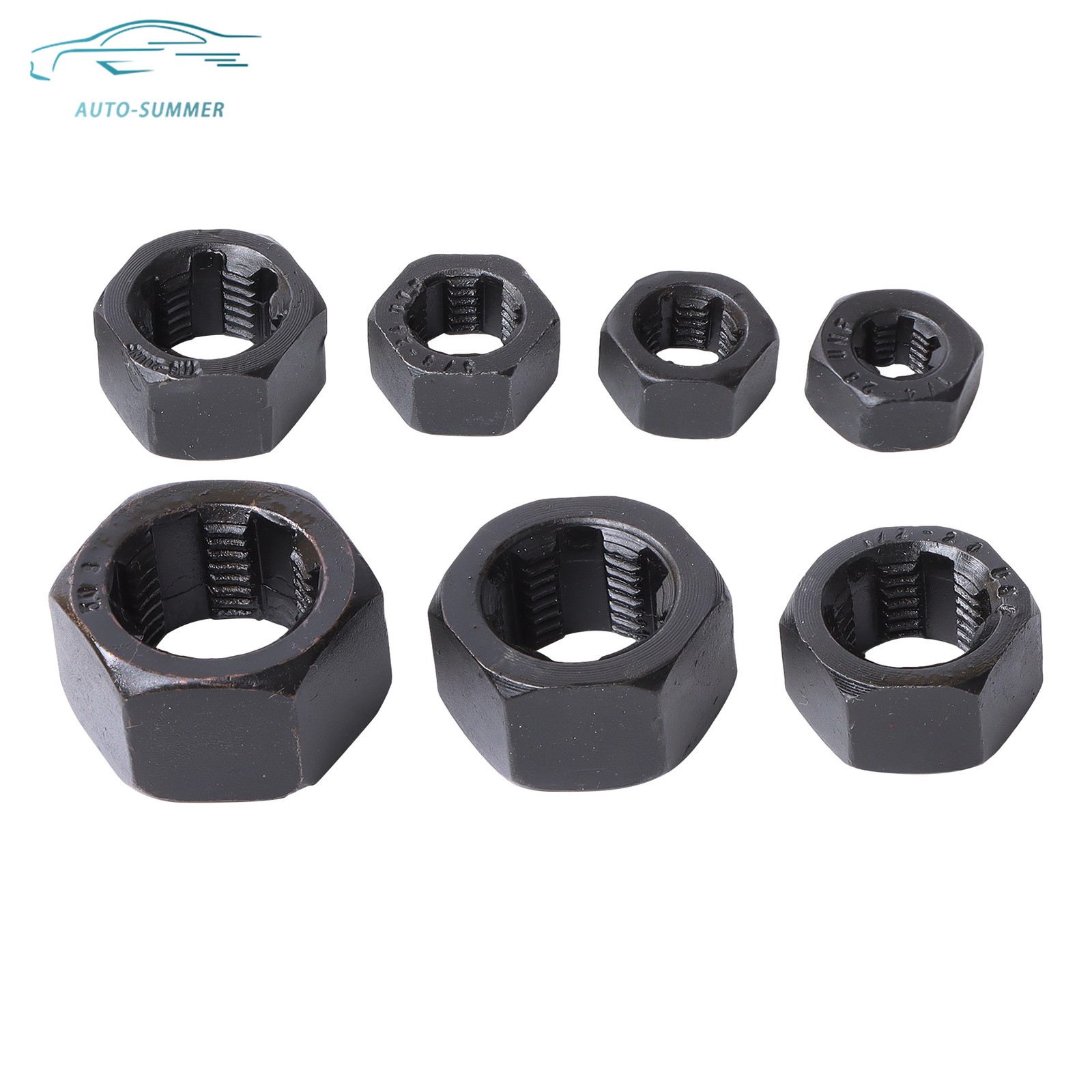 49 Pcs Thread Repair Chaser Set UNF UNC and Metric Thread Restorer Kit