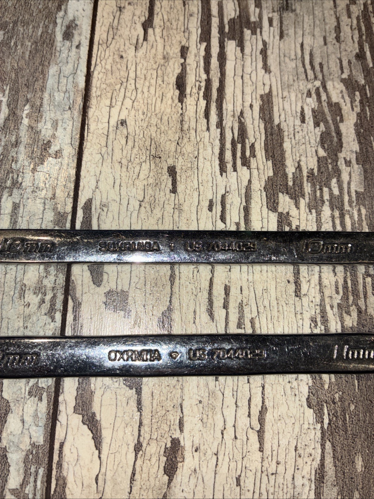 Snap-On 10mm Metric 0° Non-Reversing Ratcheting Wrench SOXRM10A & OXRM11A 11mm
