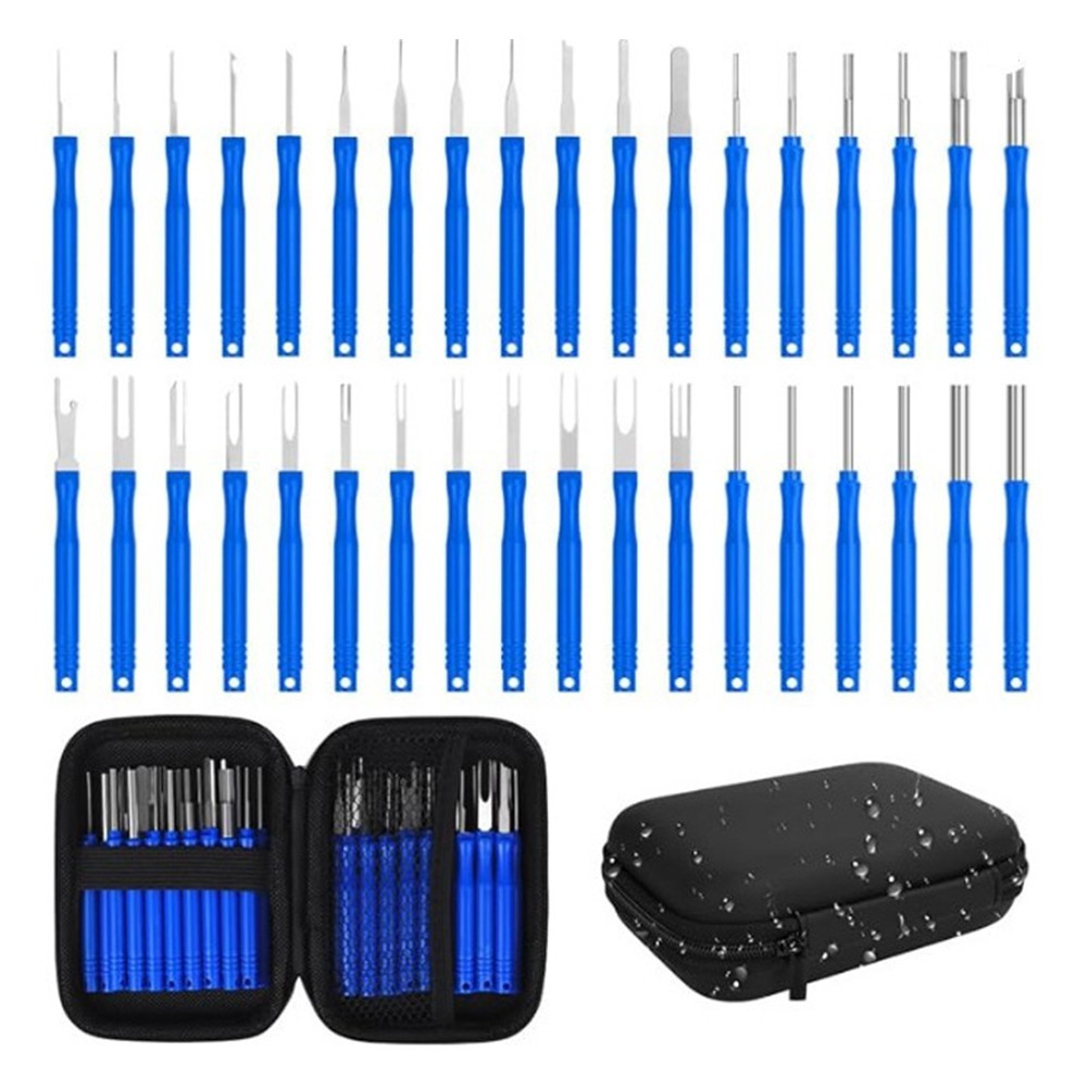 Pin Removal Tool Stainless Steel Tips ABS Plastic Handle Extended Handle Design
