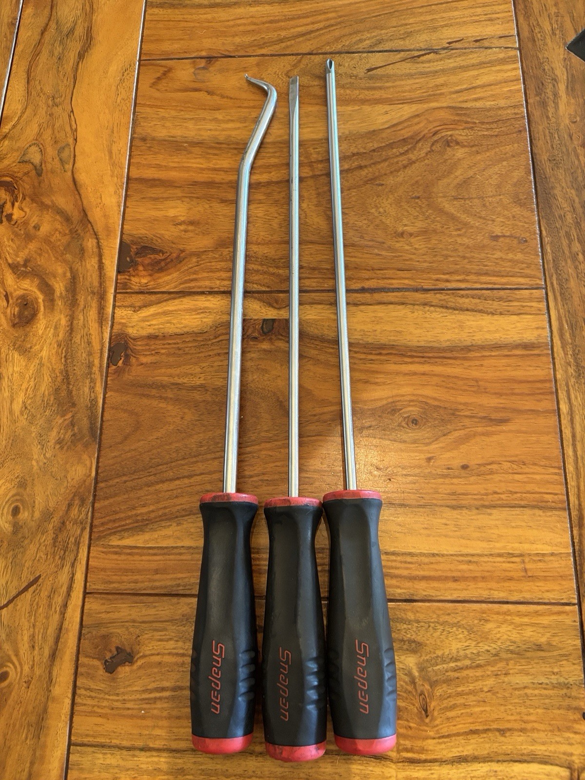 Snap On Tools Long Handle Drivers And Pick . 3 Set . Mechanic. Automotive