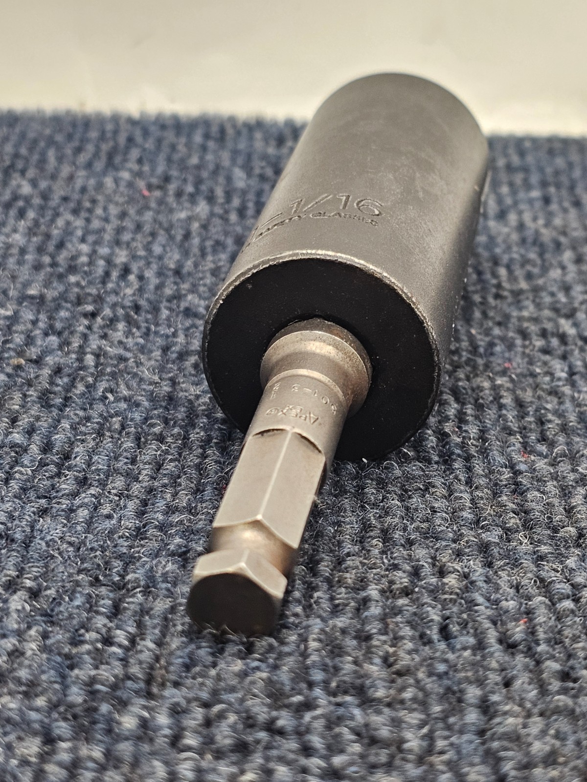 Proto 7334HT 1-1/16″ Deep Impact Socket 1/2″ Drive, 6pt W/ Apex 501-3 Extention