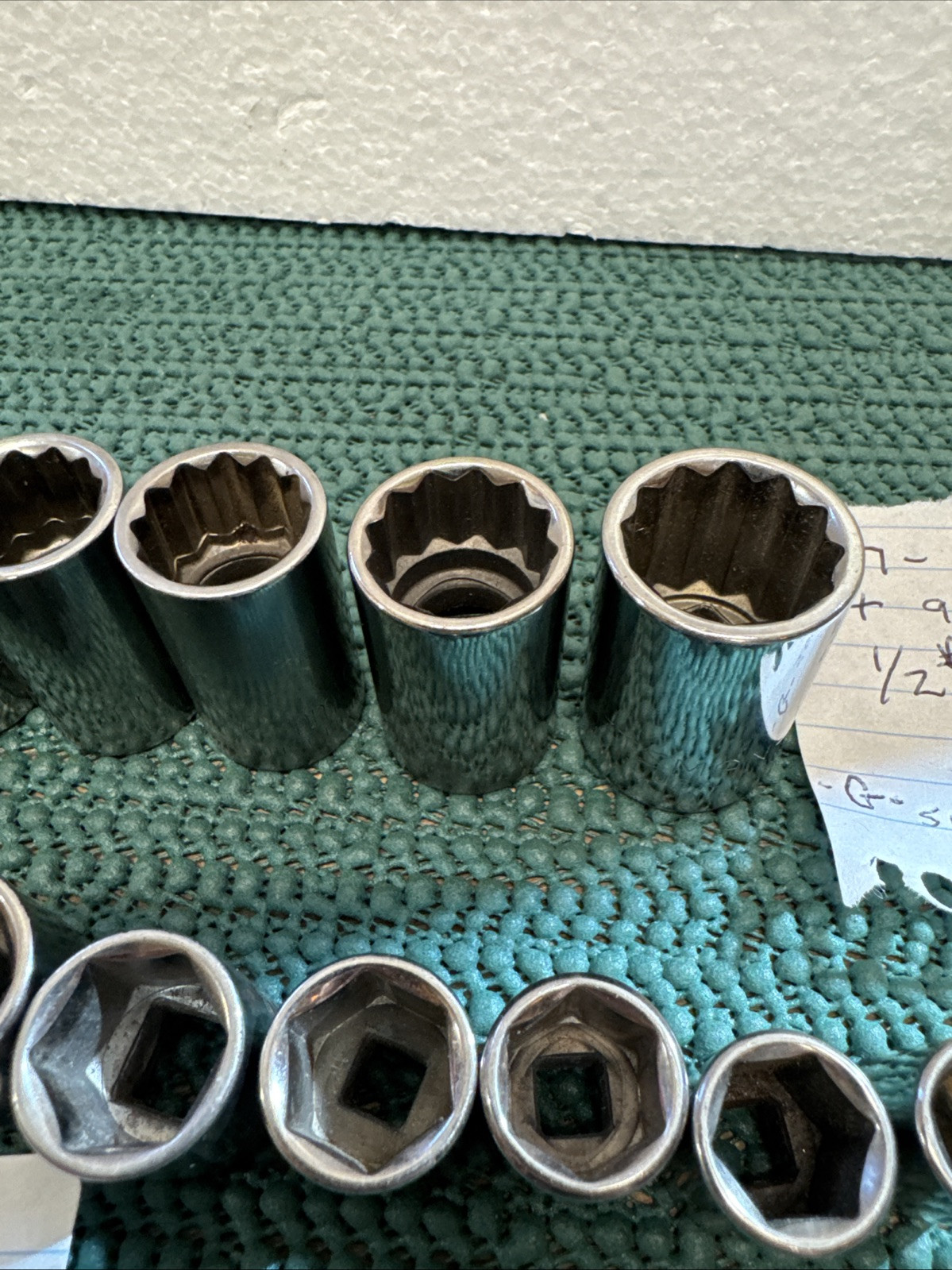 Lot Of 18 Craftsman Metric Sockets In Great Shape USA See Pictures 2 Sets