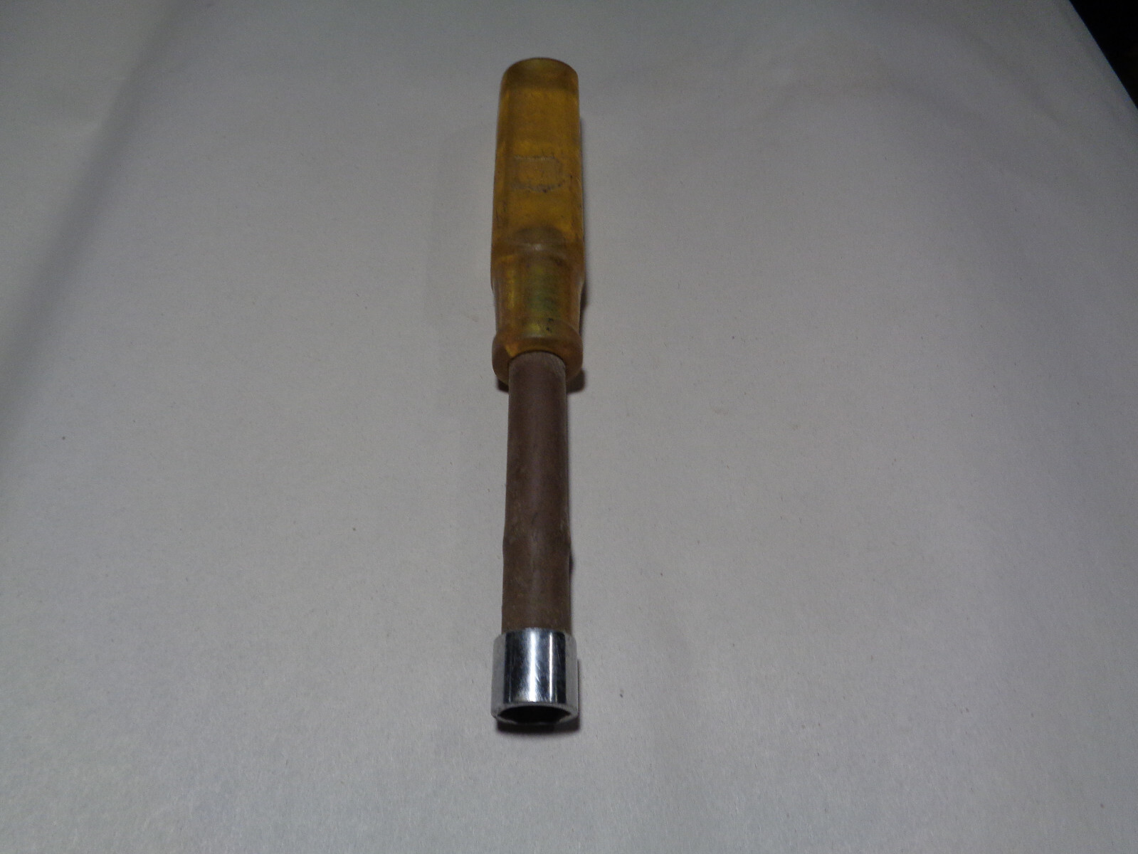 Snap-On Tools #114 7/16″ BROWN Hard Handle Nut Driver USA Tool
