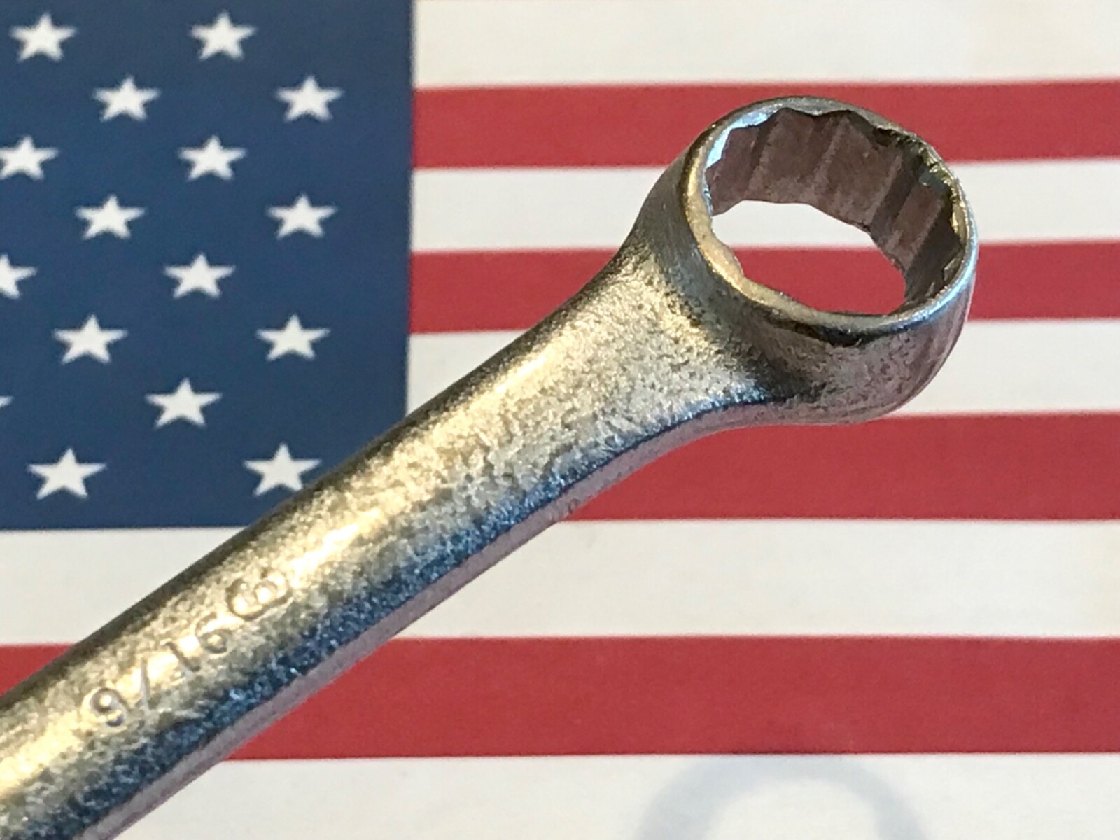 Vintage Billings Tools 7727 – 5/8″ x 9/16″ Double Box Wrench Vitalloy USA 🇺🇸