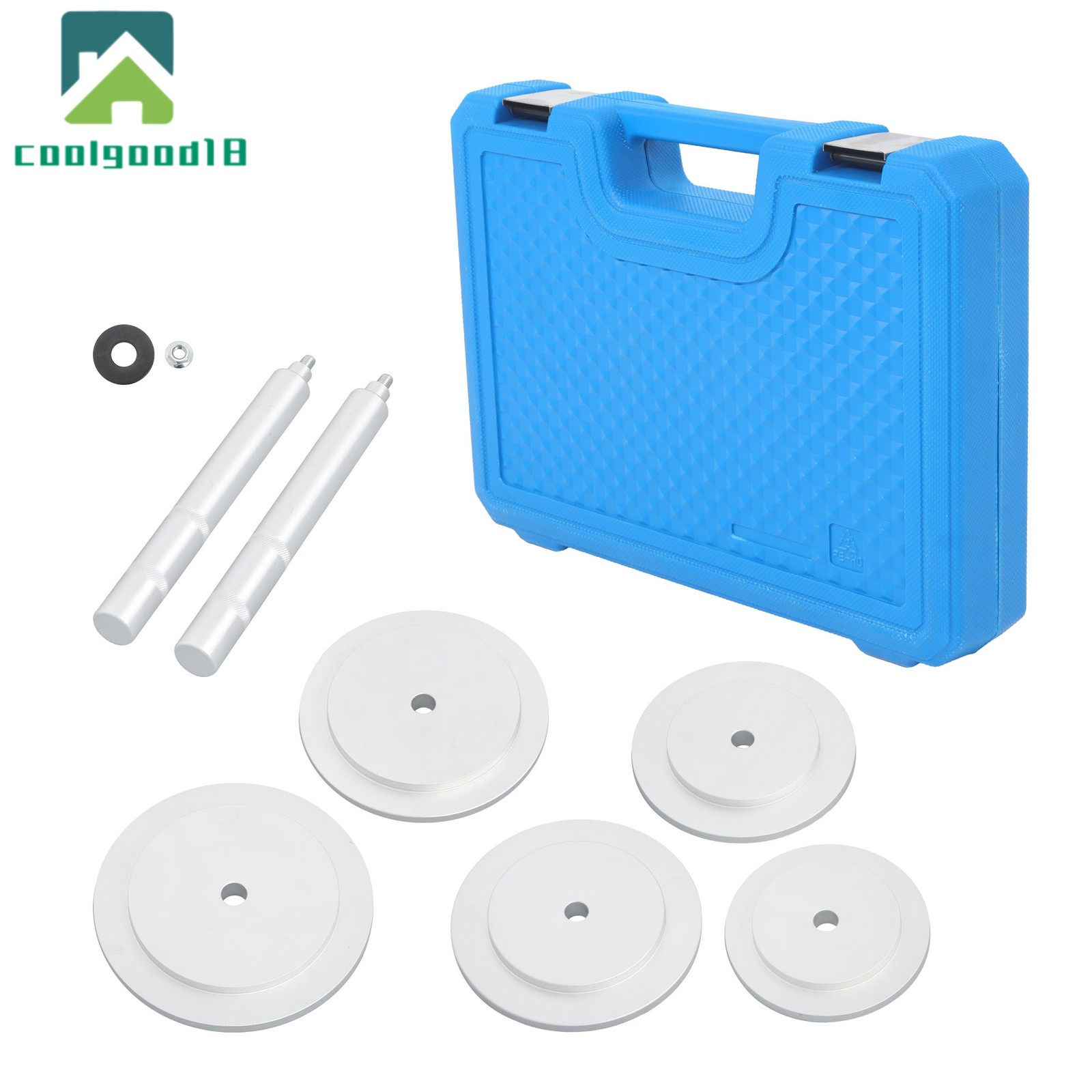 9 Pcs Truck Hub Seal Installer Kit for Class 7 & 8 Heavy Duty Driver Set