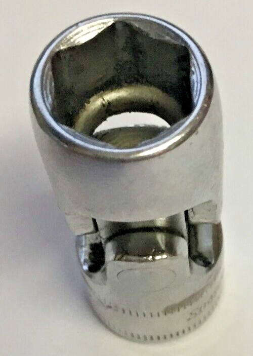 SnapOn FSUM12 12mm Chrome UniversalSocket 3/8″dr 2″L 6pt Canada 1987 Good 8.5/10