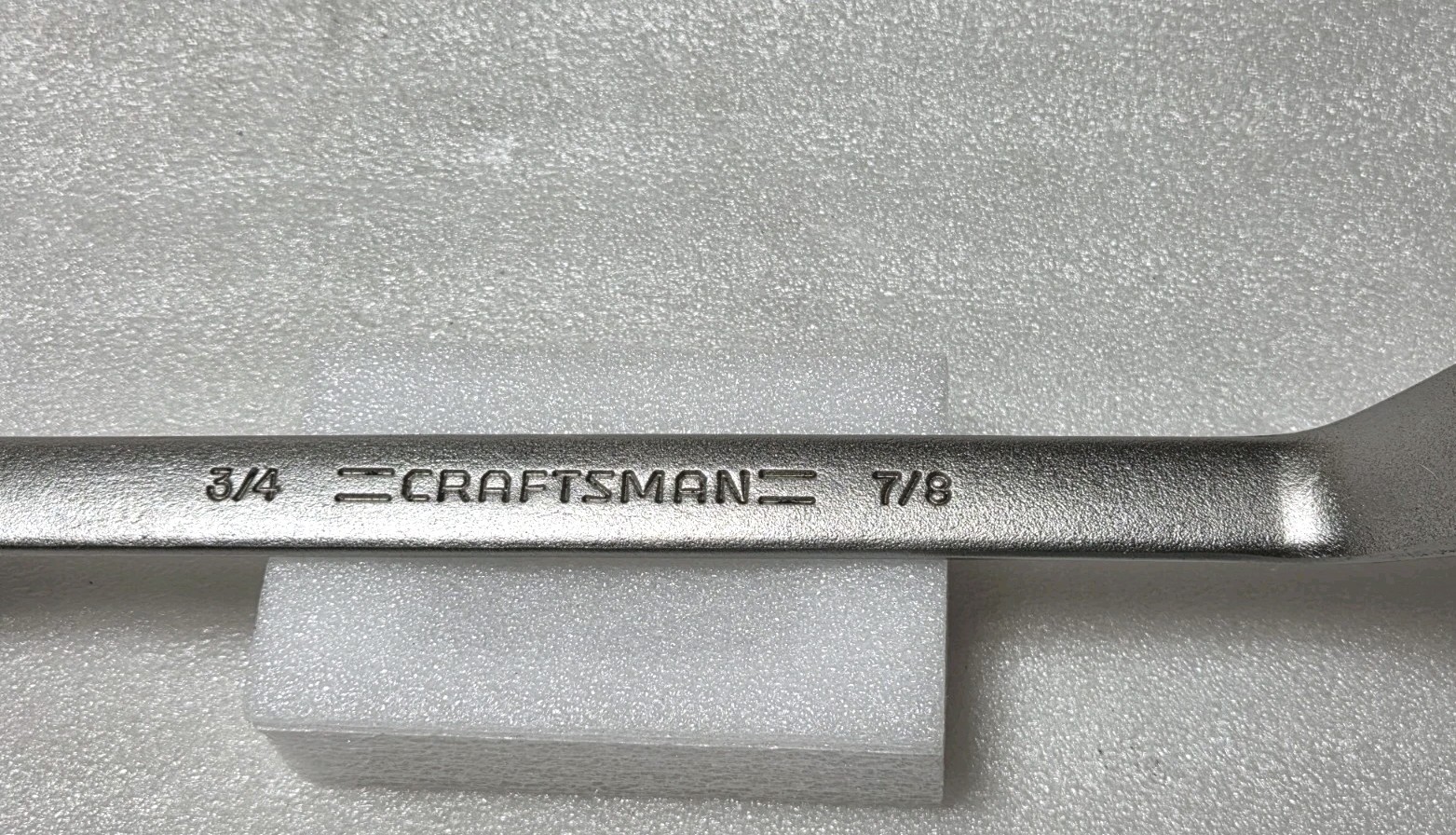 Craftsman VA 44324 Off Set Box End Wrench 3/4″ & 7/8″ VA44324 USA