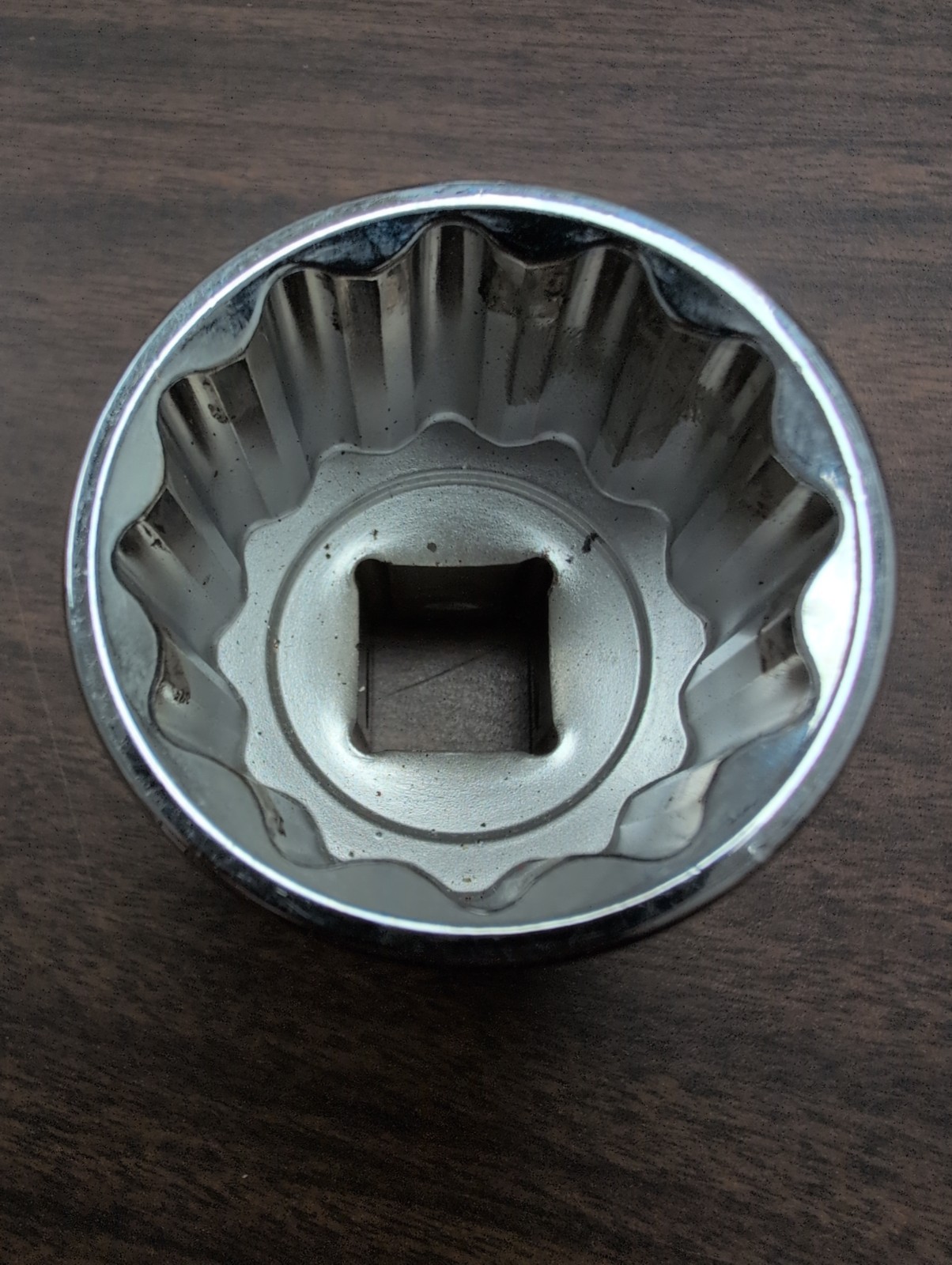 DieHard 1-5/8″ Socket 3/4″ Drive 12-Point Chrome SAE Standard Hand Tool DHP55241