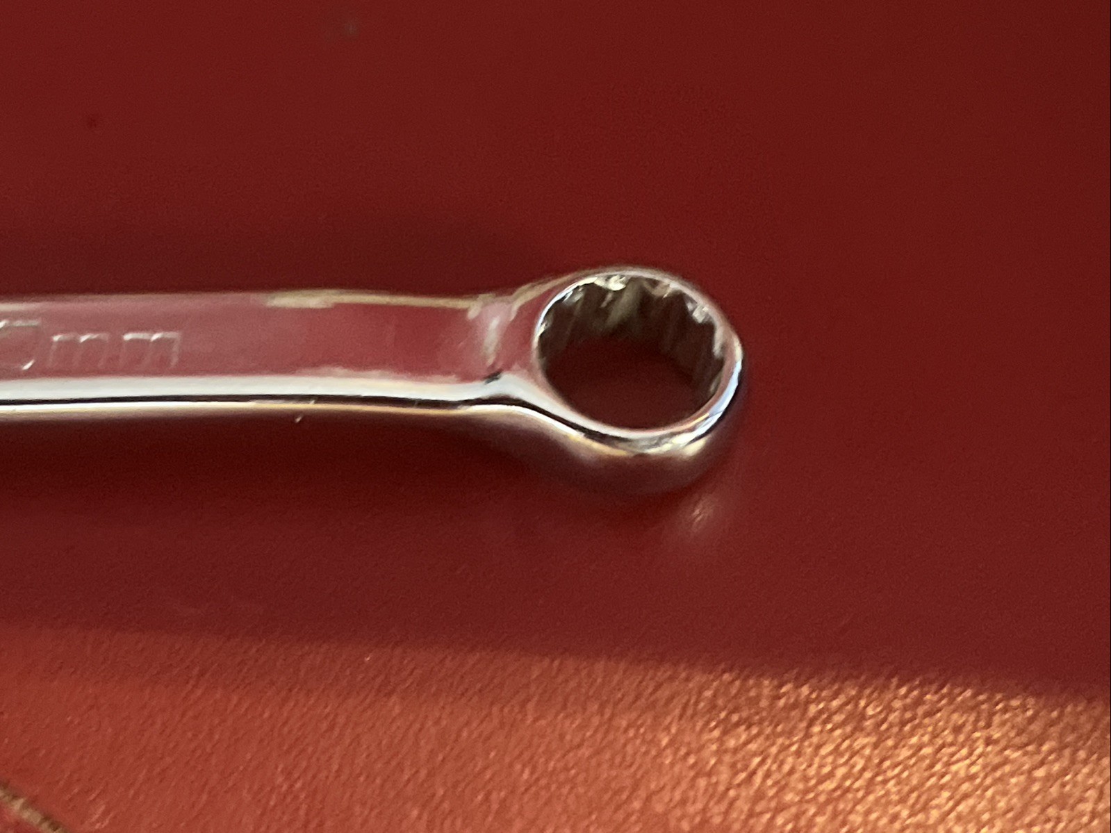 Wright Tool 10 mm Combination Wrench, Metric, Polished Chrome, 10 mm, 12-Point