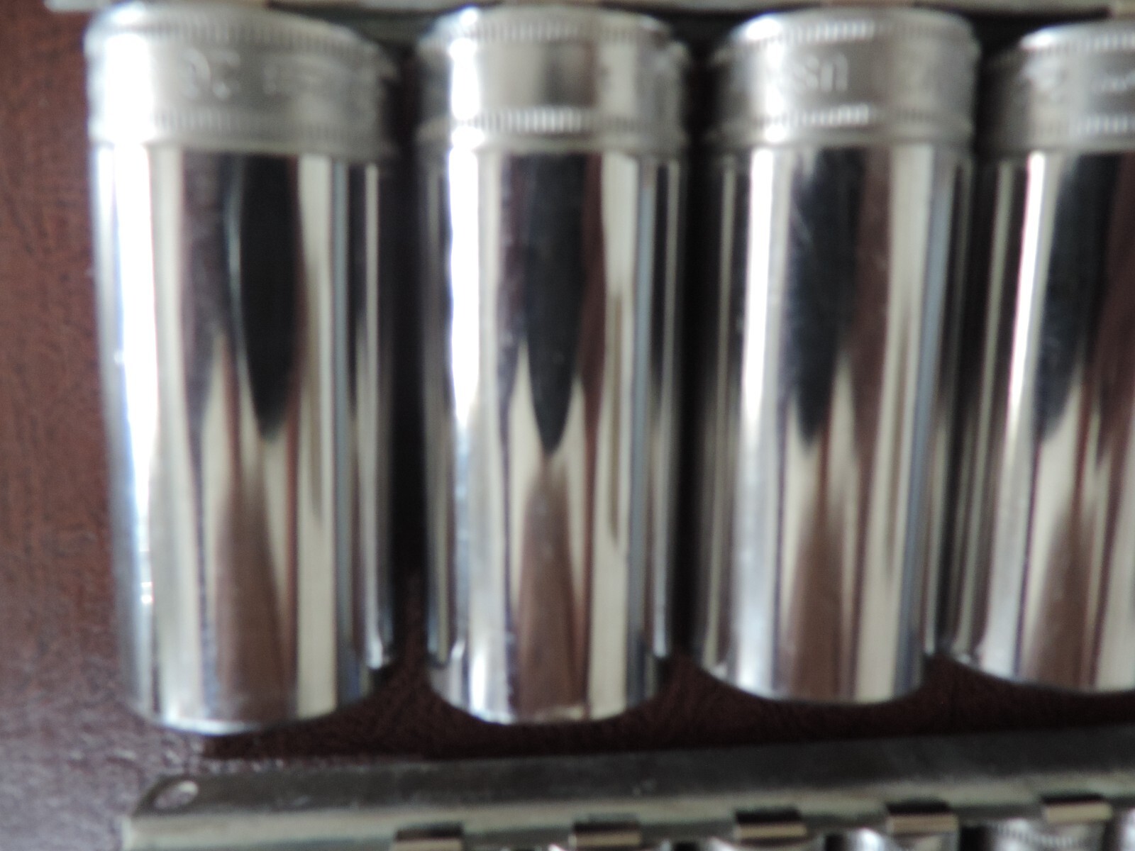 Snap-On 40pc. Metric 3/8 Drive Socket set. 21pc. Deep & 19pc. Shallow