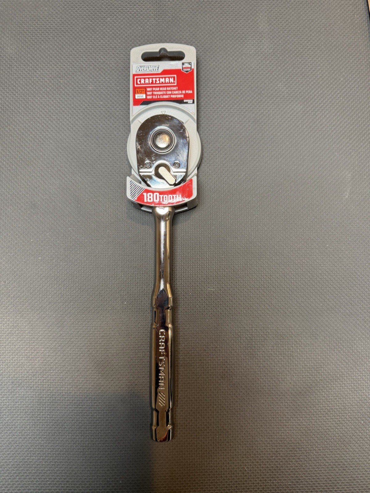 Craftsman 180 Tooth Pear Head Ratchet CMMT82113