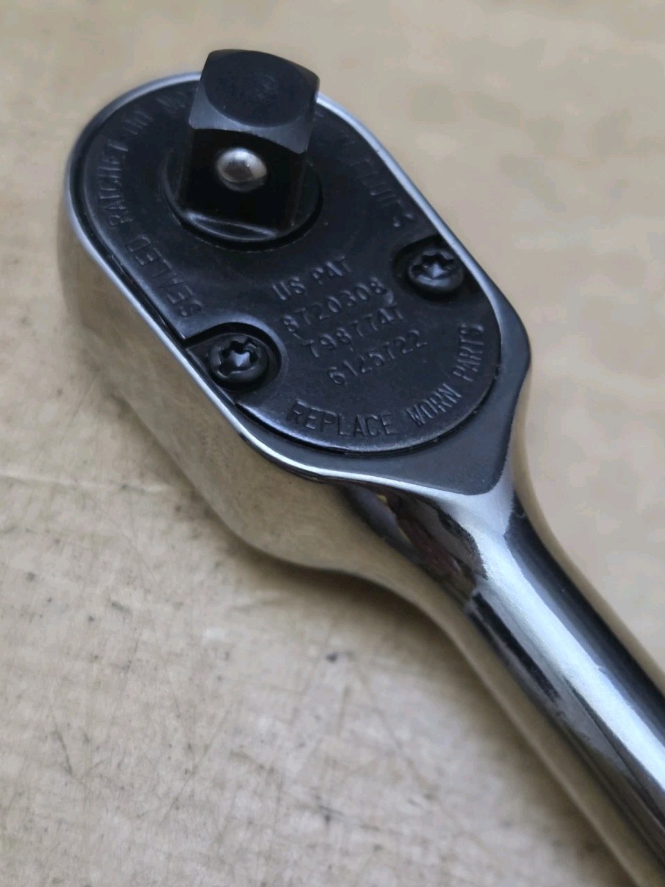 New Snap On F80 – 3/8″ Drive Dual 80 Technology Standard Handle Ratchet