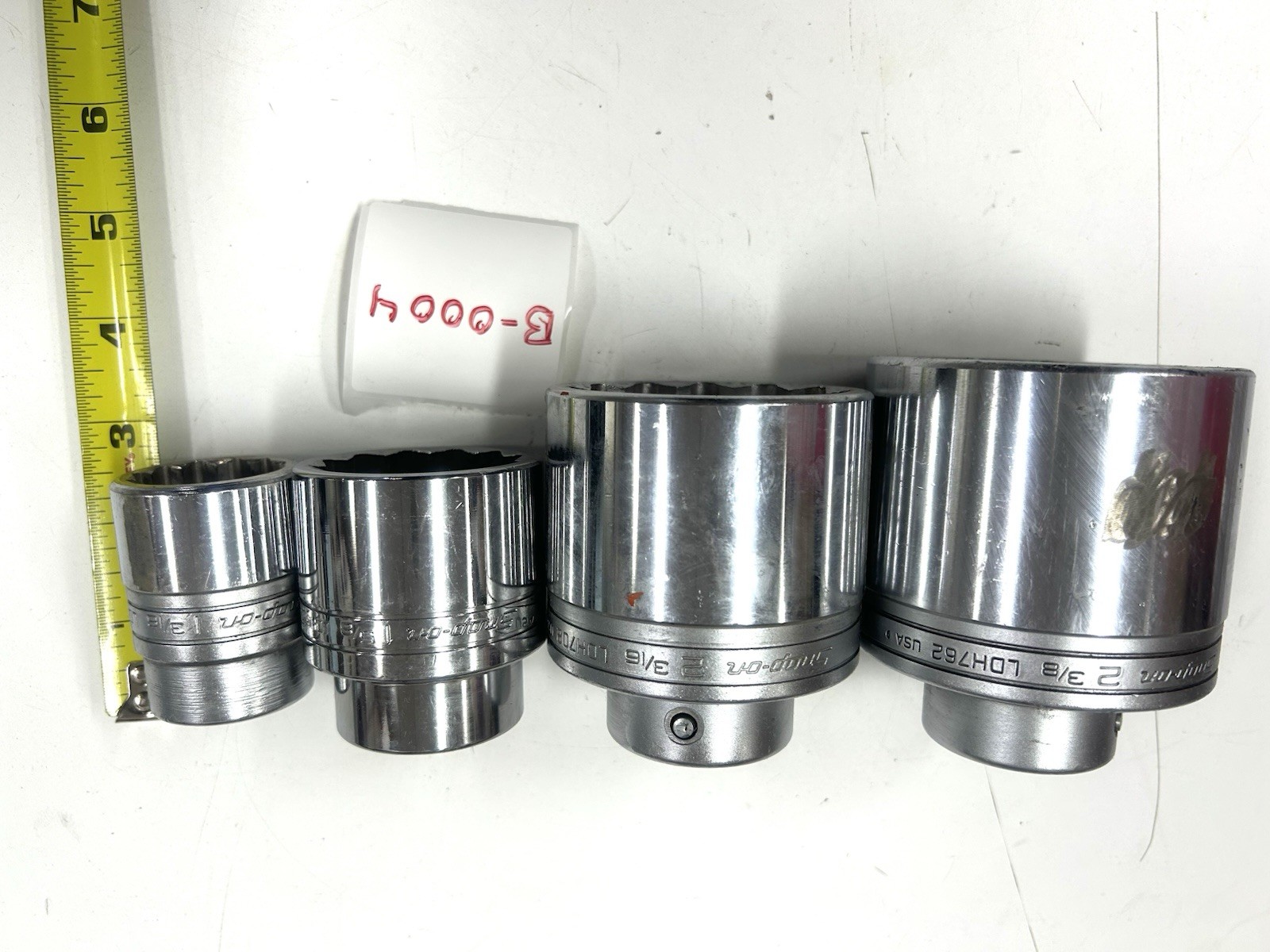 B-0004 Snap-on 3/4” D. S.Soc Lot LDH762 LDH702 LDH522 LDH422 USA 12-Point