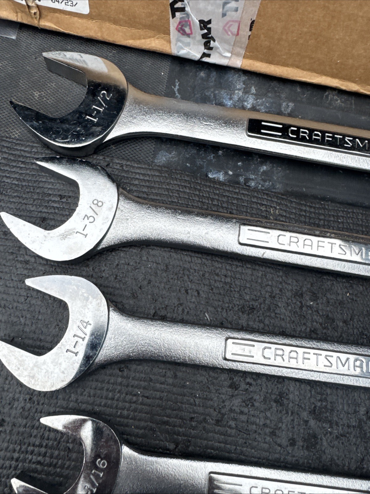 Sears Craftsman USA Nos Catalog only Double Open End Wrench Set 43090 5pc Jumbo