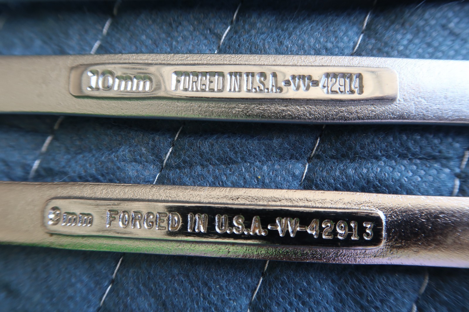 9 – Craftsman Metric Combinations Wrenches -VV- See description for sizes. USA