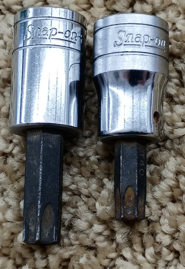 Snap-on T40 T50 FTX40A FTX50B 3/8″ Drive Torx Socket Driver (2695)
