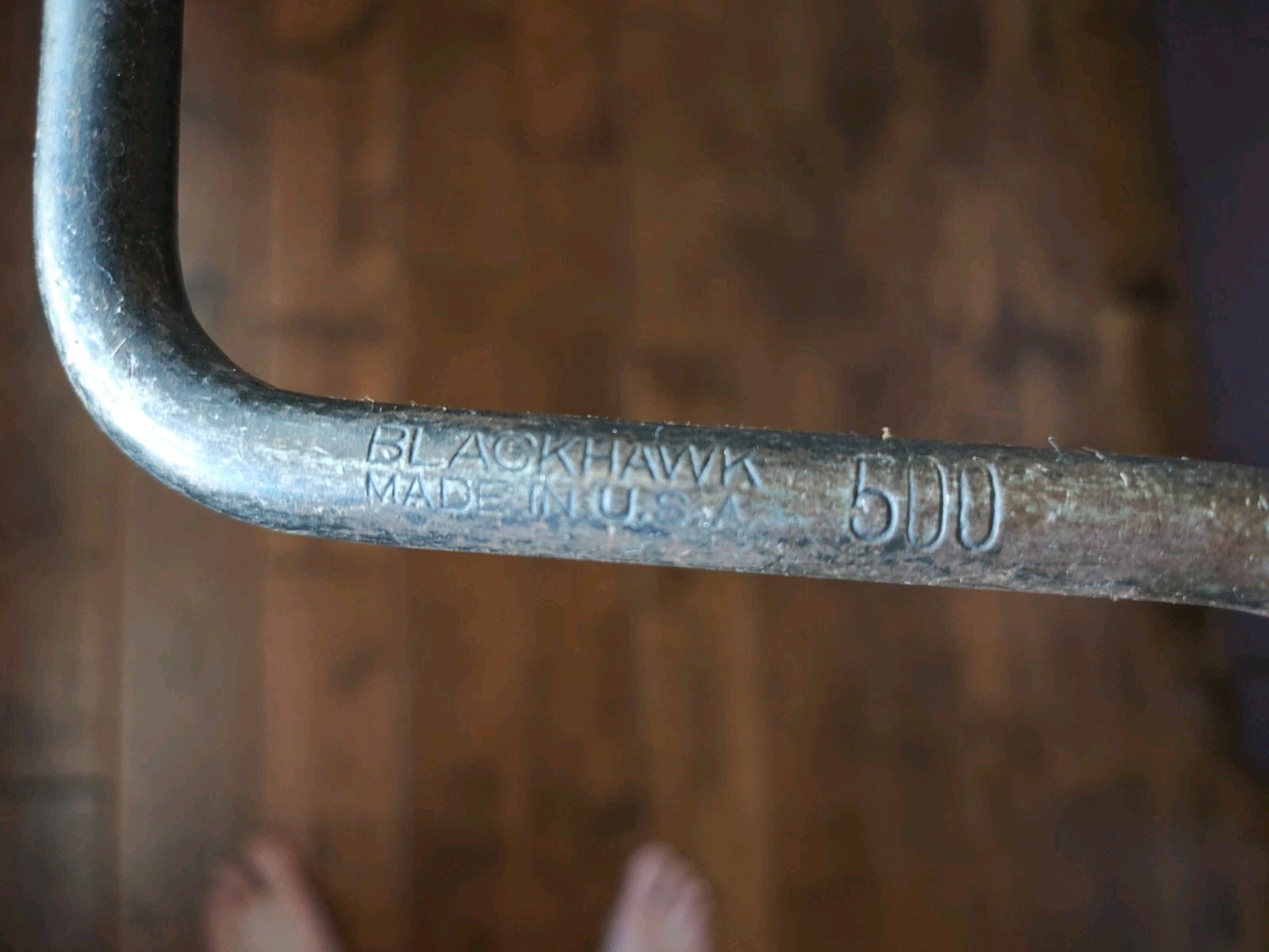 VINTAGE BLACKHAWK 500 SPEED WRENCH Patent Feb 23 1926 TOOL 1/2” Drive MADE USA