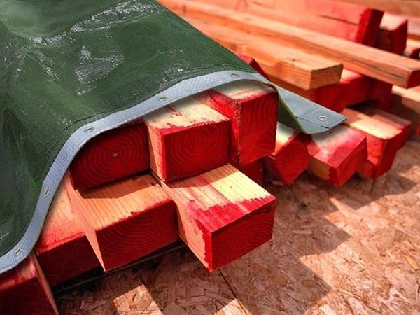 Tarpaulin – Green / Silver – 5.4m x 3.6m FAITHFULL FAITARP1812
