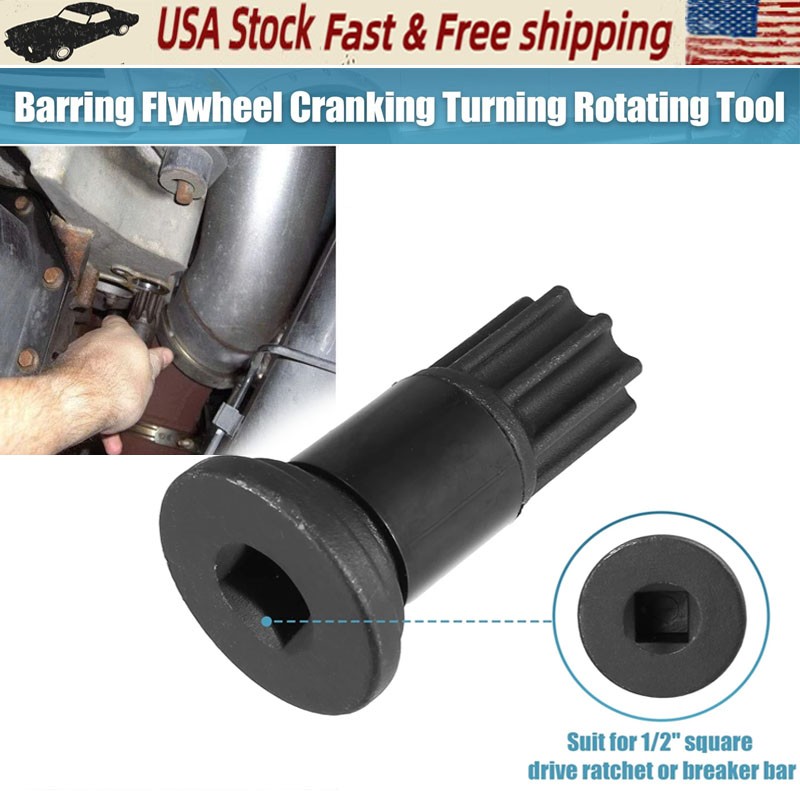 Engine Barring Tool for Cummins B/C Series & Dodge Pickup 3.9L, 5.9L, 6.7L &8.3L