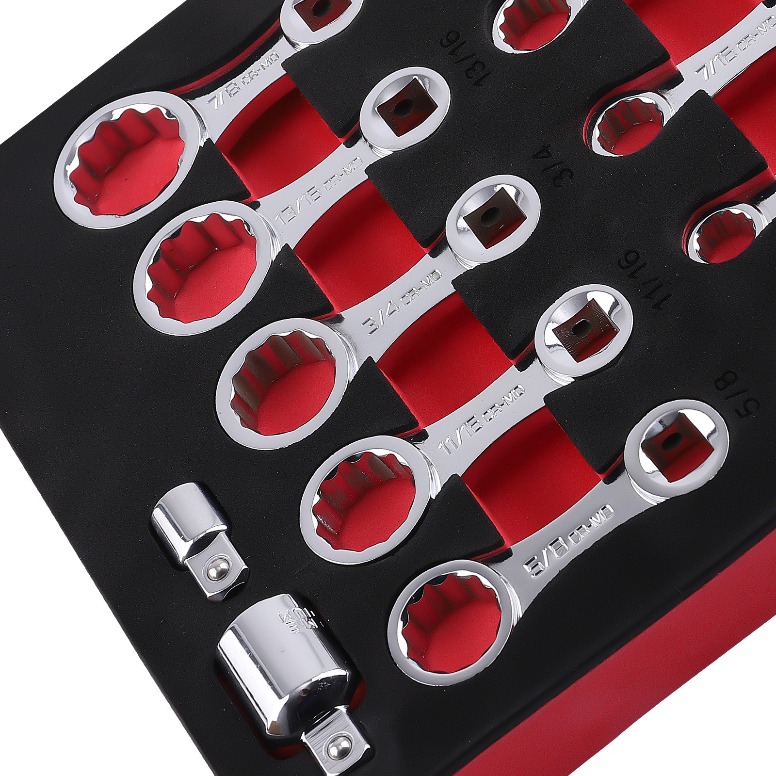 12 Point Extension Torque Adapter 9/16″ 5/8″ 11/16″ to 3/8″ adapter 12pcs