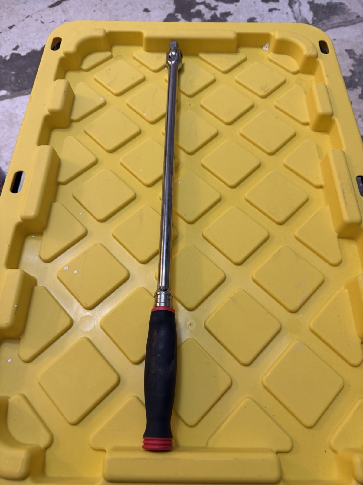 Snap-on SHBB24 1/2″ Drive 24″ Soft Grip Breaker Bar Tool Made in USA Genuine