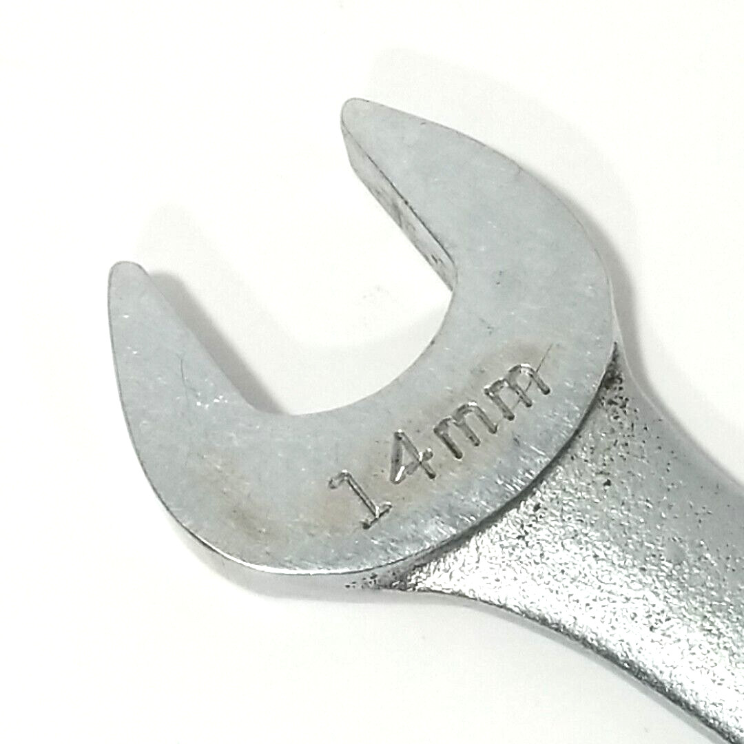 Vtg Craftsman VV Series Double Open End Wrench 44506 Metric 12mm 14mm USA Made