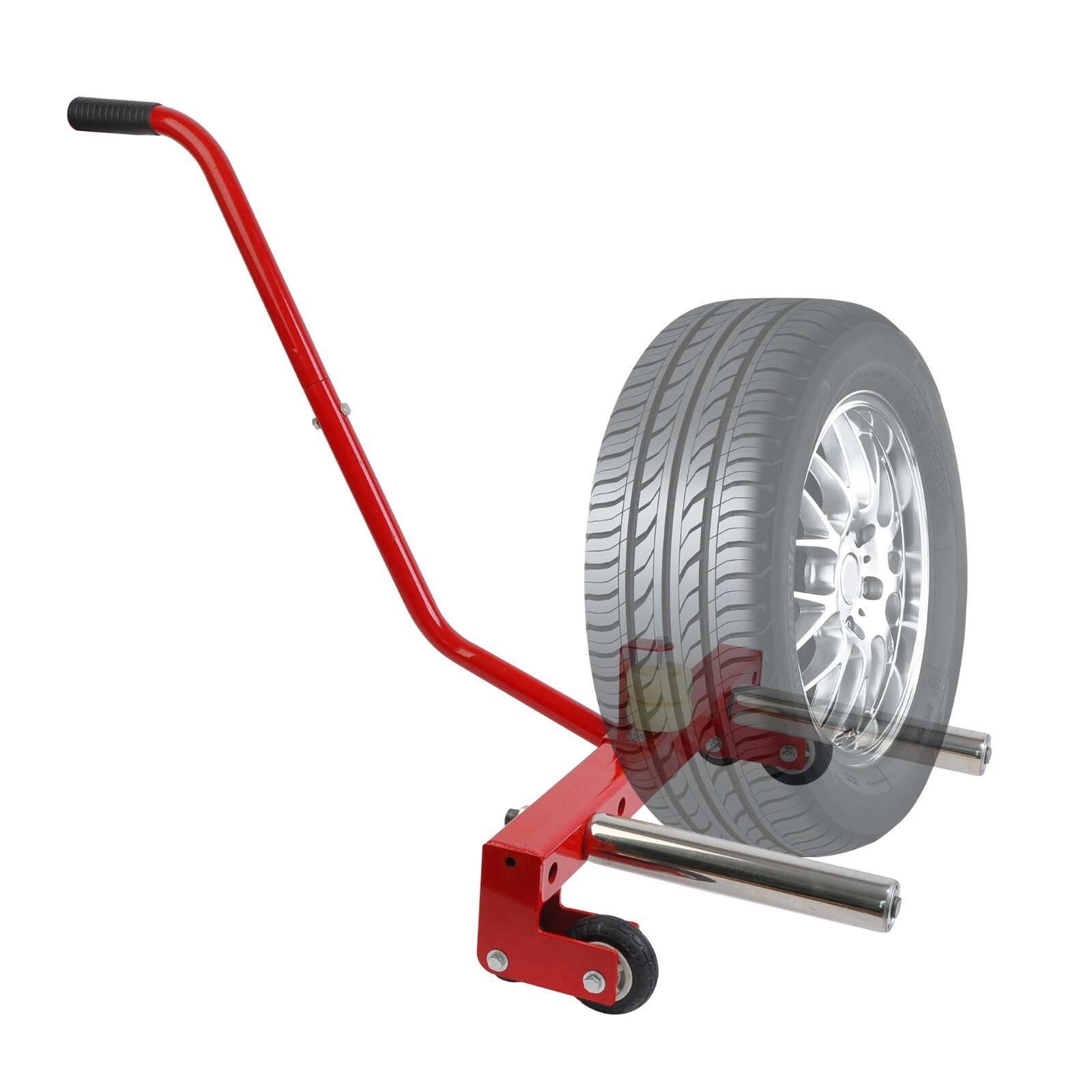 6.5 to 24.5 inches Garage Tires Lifter Adjustable Tire Wheel Dolly for Workshop
