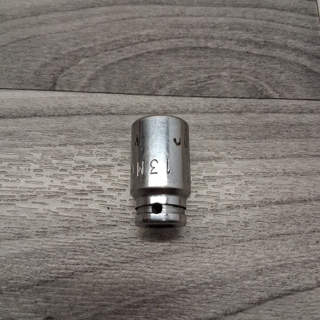 Cornwell Tools 1/4″ Drive 6pt Semi Deep Metric Socket 13mm TM0213ML