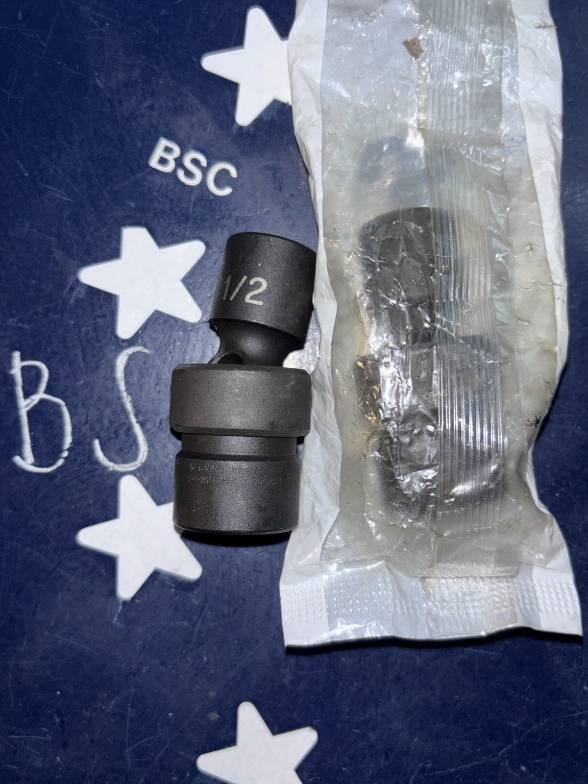 (2) GP 1/2” 12-PT Universal IMPACT Swivel Socket, 3/8” Drive 1116U TWO PIECES