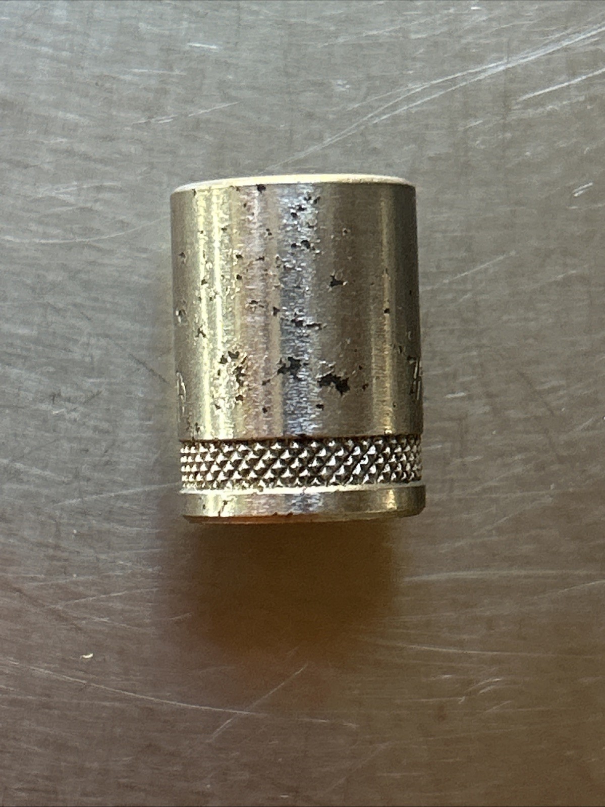 Vintage None Better 7/16″ Deep Socket 6 Point 1/4″ Drive M614, Made In USA