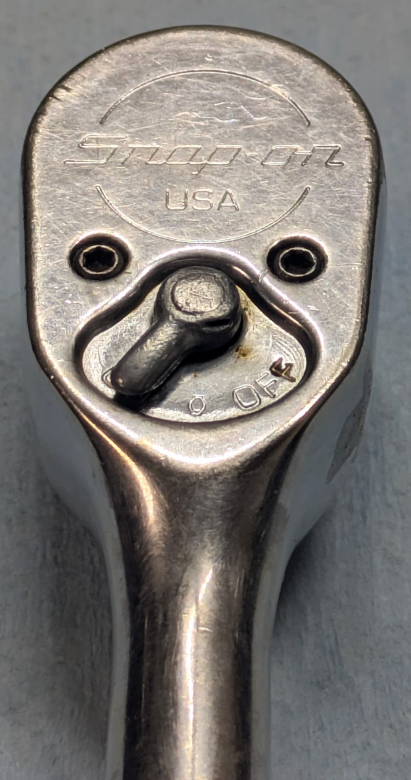 Snap-on F830 3/8 Drive Standard Handle Ratchet Made In USA Nice Condition