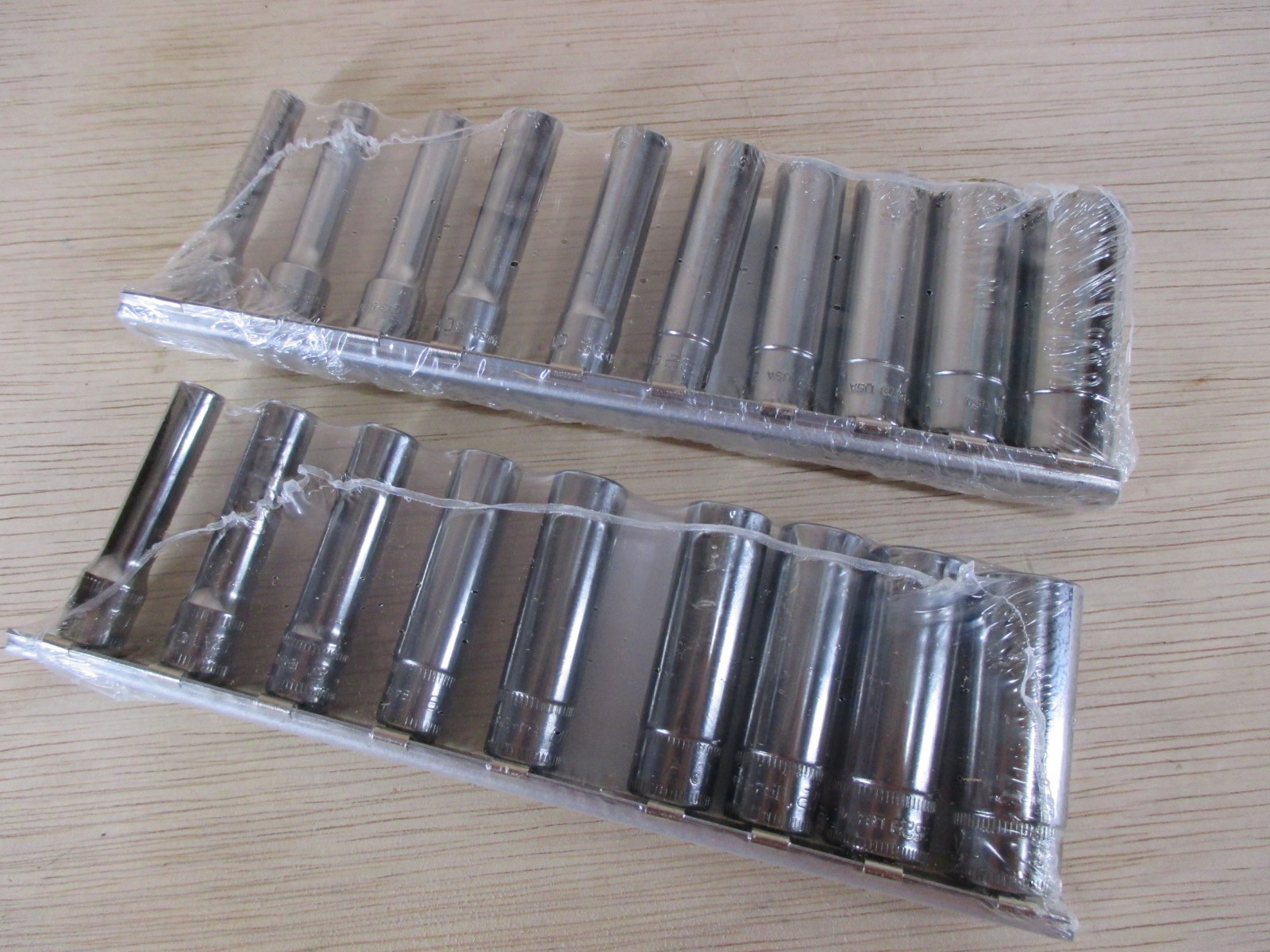 CAT Made Snap-On 1/4″ Drive Socket Sets 213-9965 10pc SAE & 194-3578 9pc Metric