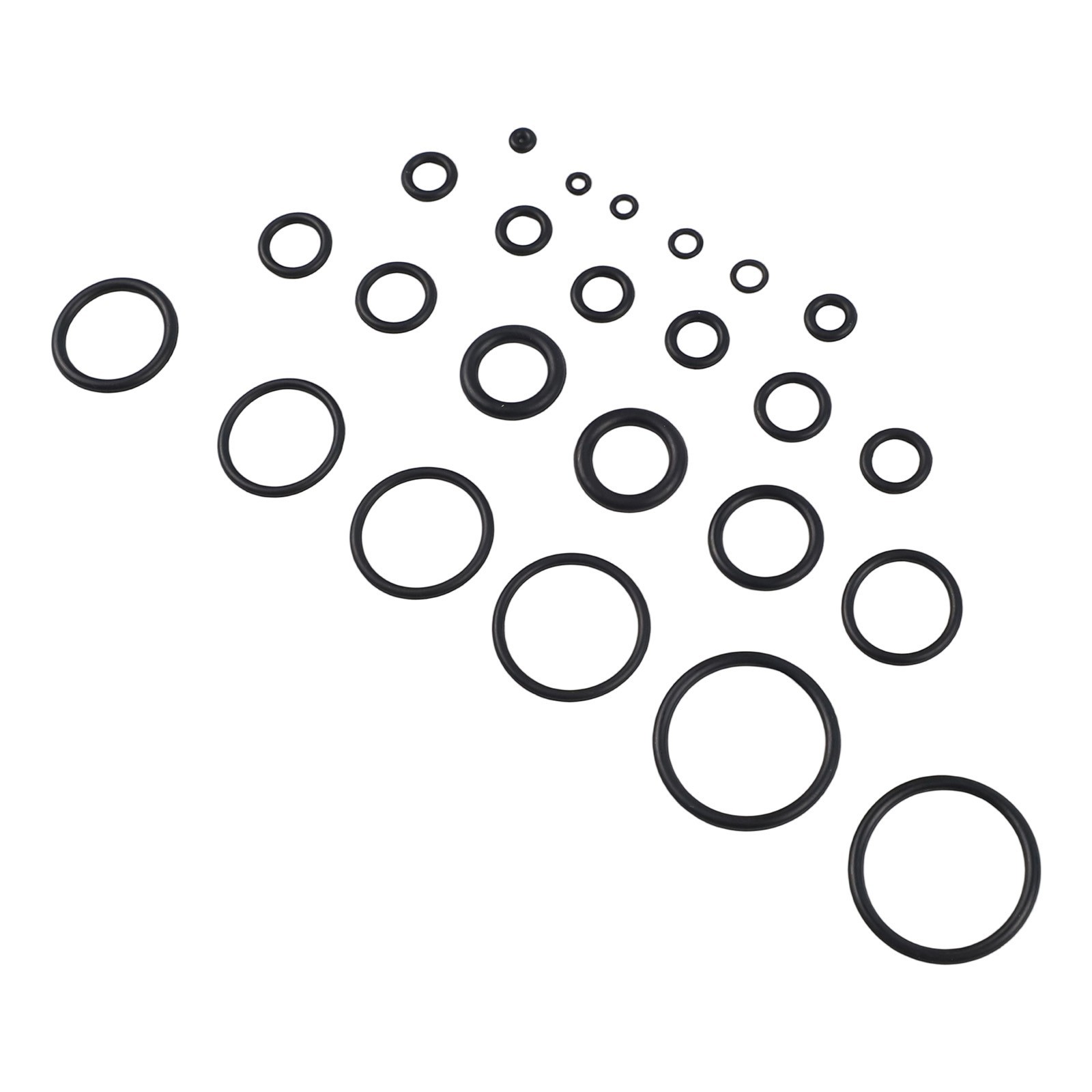 Organized 1020pcs O Rings with Plastic Storage for Easy Identification