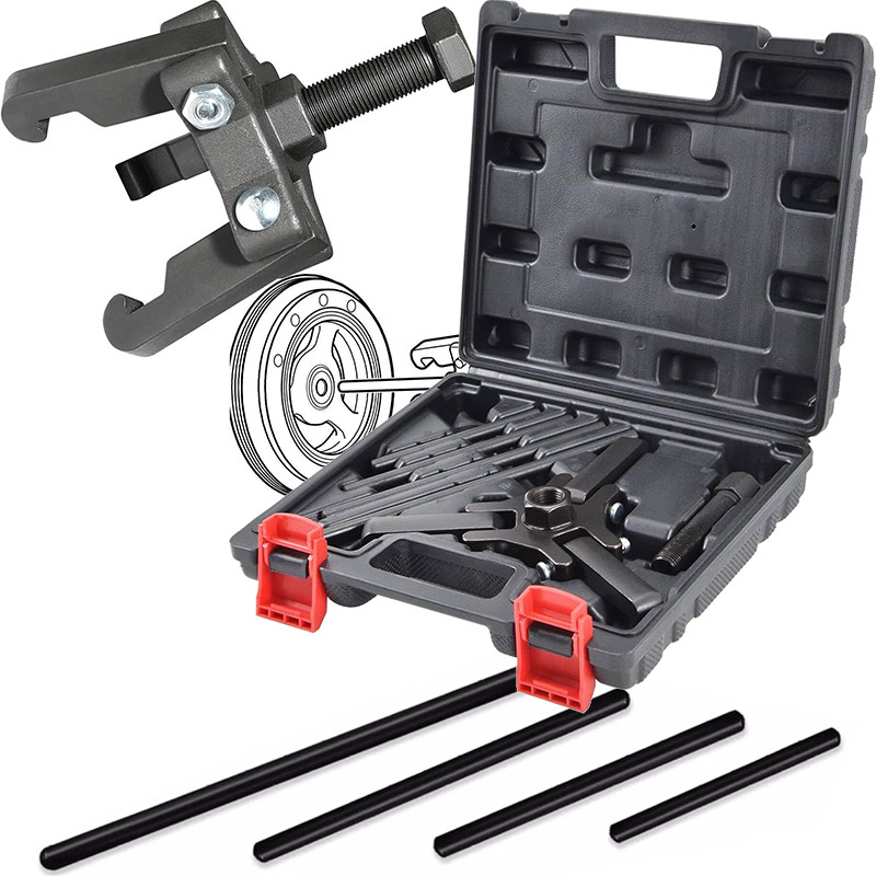 Harmonic Balancer Puller Crank Pulley Removal Kit Engine Motor Rod Auto LS GM US