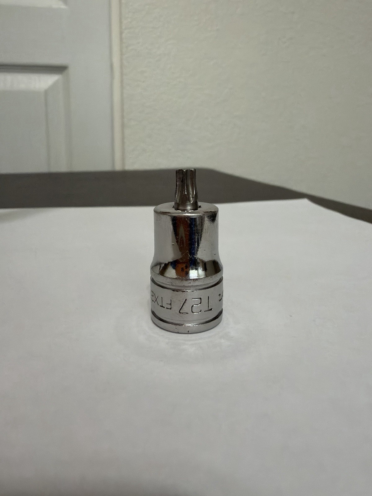 🇺🇸Snap-on Tools USA 3/8 Drive T27 Stubby Torx Bit Chrome Socket Driver FTX27SE