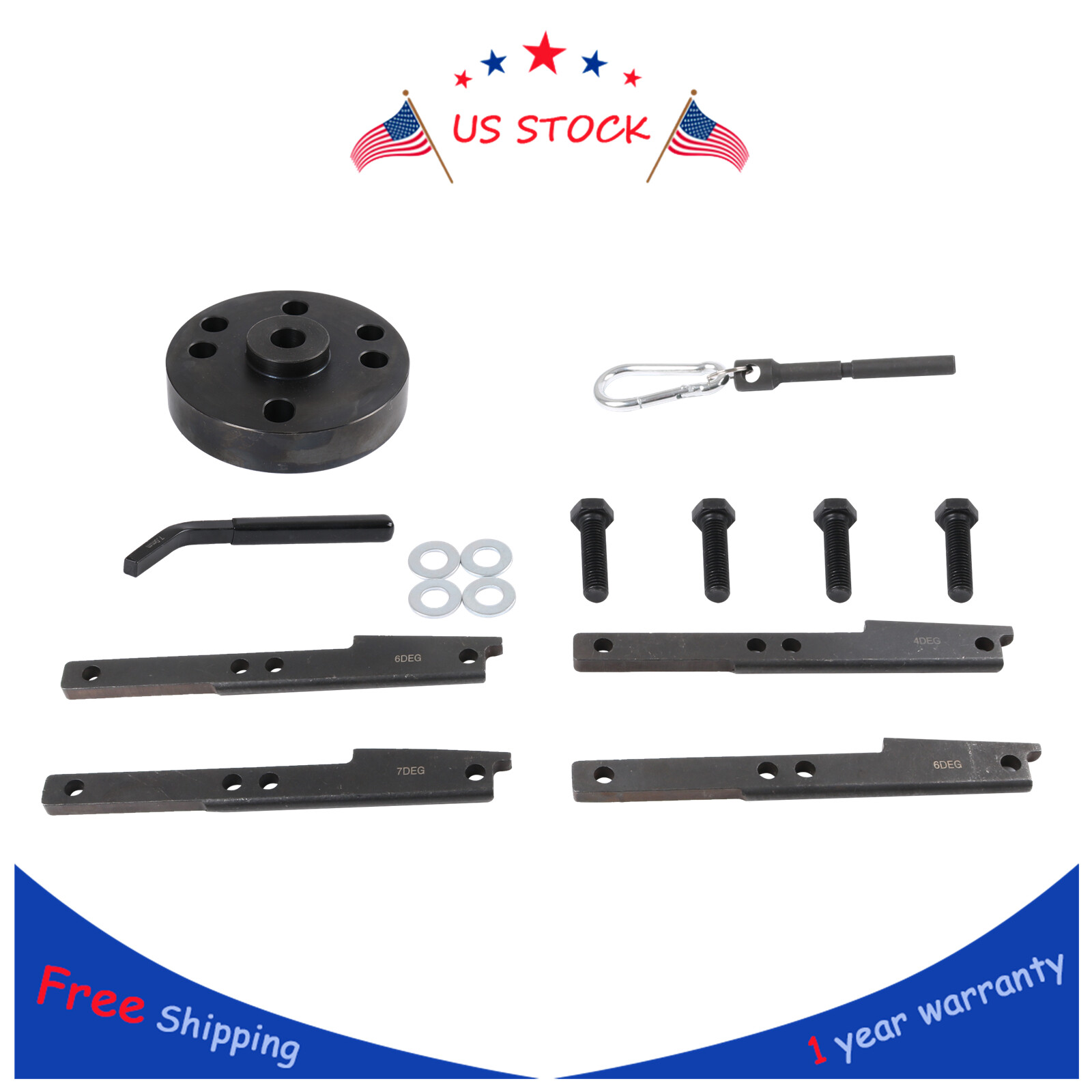 3163530 Cummins ISX QSX Timing Injector Cam Gear Puller Tool Kit 3163021 3163069