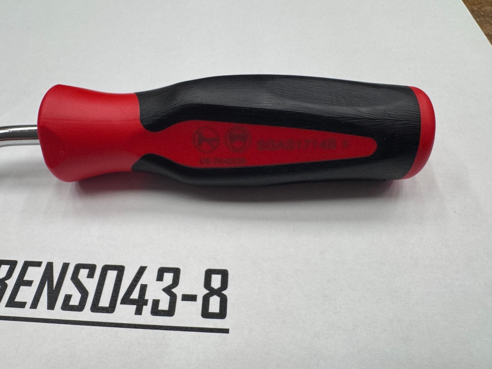 Snap-on Tools USA NEW RED Soft Grip Straight Short Radiator Pick SGAS1714BR