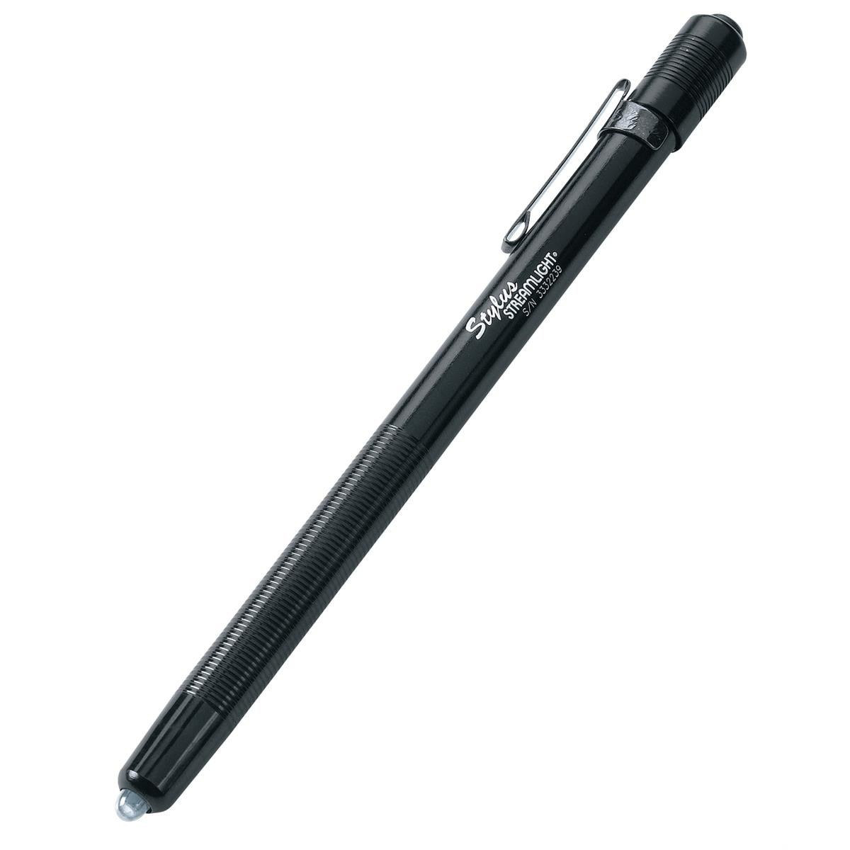 Streamlight 65018 Stylus 3 Cell Black Penlight with White LED