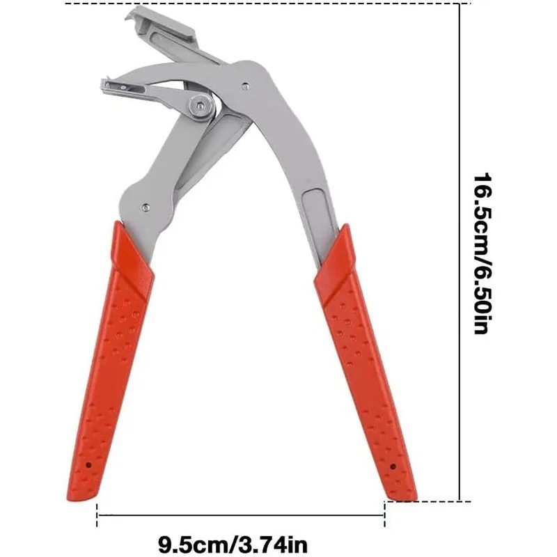 Car Clip Removal Pliers Steel Spring Loaded Fastener Remover Tool for Auto Trim
